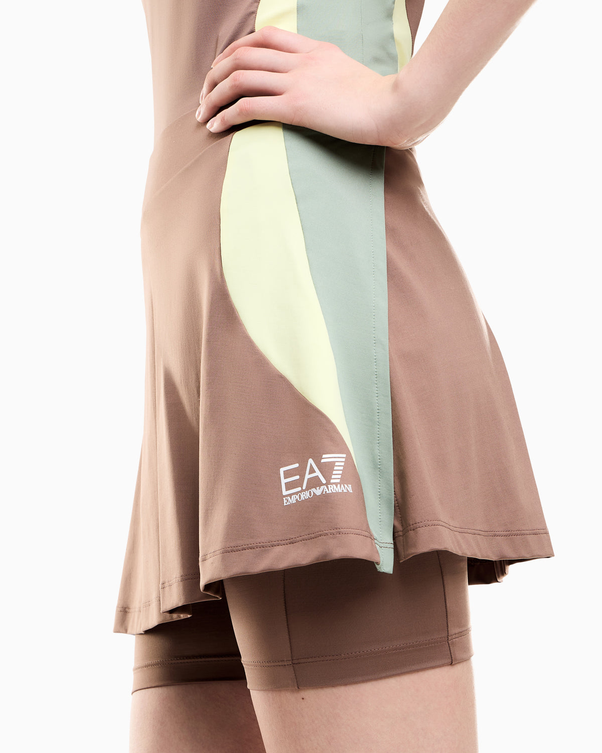 EA7 Skirt Tennis Pro slim fit technical jersey Ventus7