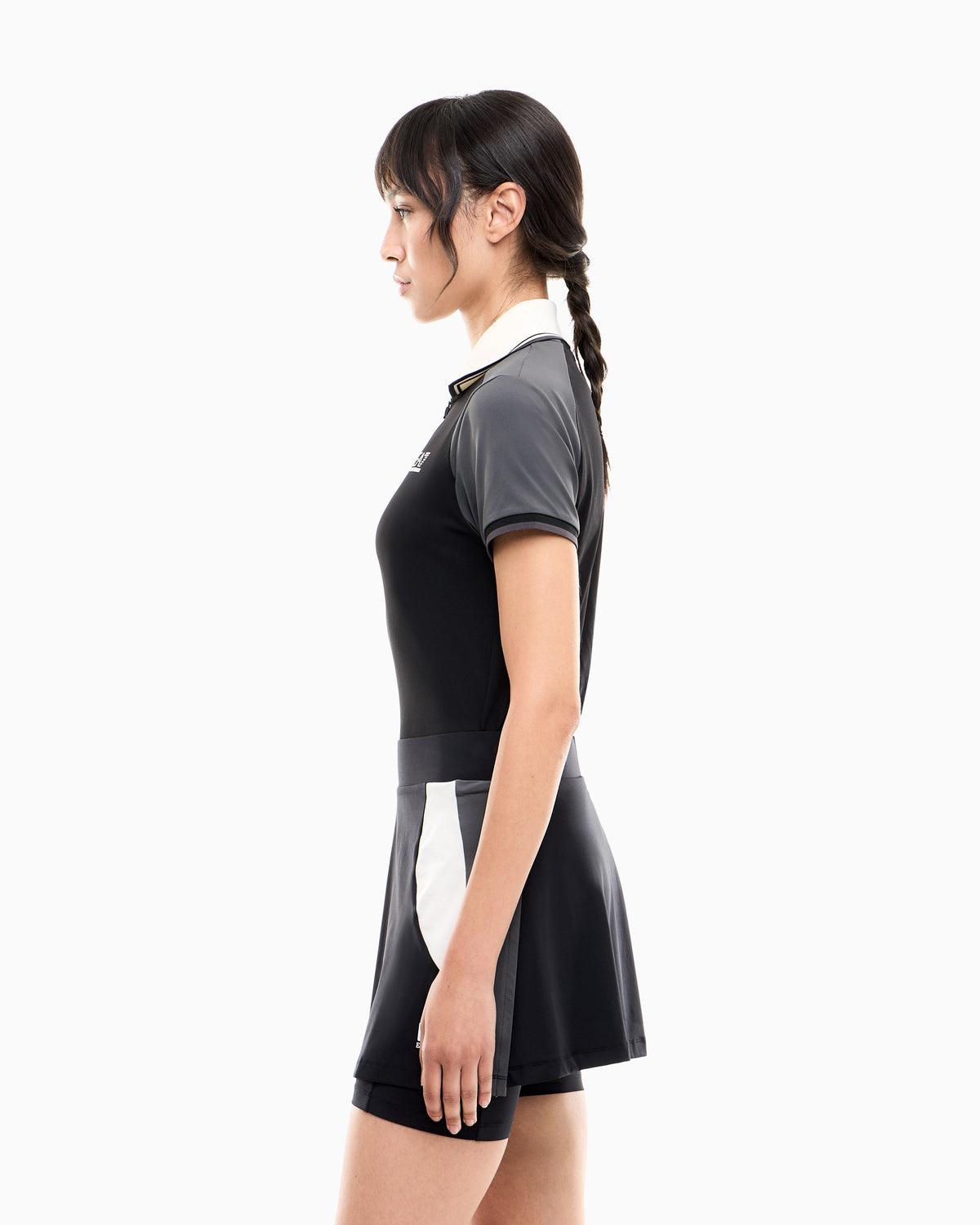 EA7 Skirt Tennis Pro slim fit technical jersey Ventus7