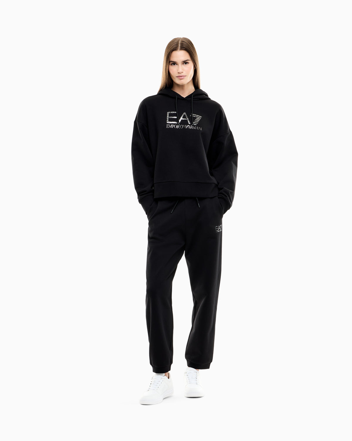 EA7 Oversized tracksuit Visibility in cotton jersey