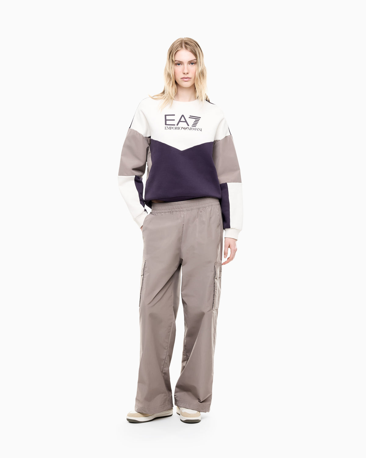 EA7 Oversized sweatshirt Contemporary Sport in cotton