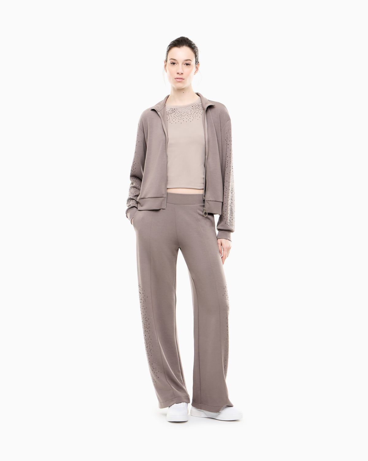 EA7 Trousers Precious regular fit in soft modal jersey