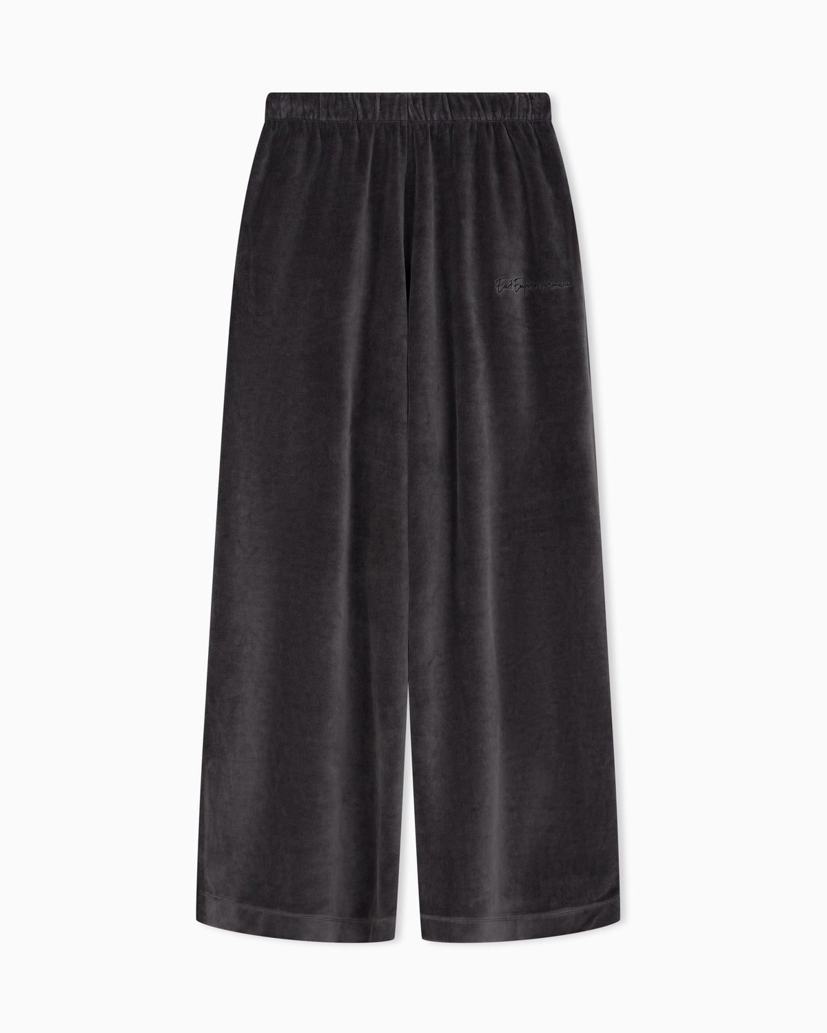 EA7 Trouser Athletic Velour regular fit cotton jersey