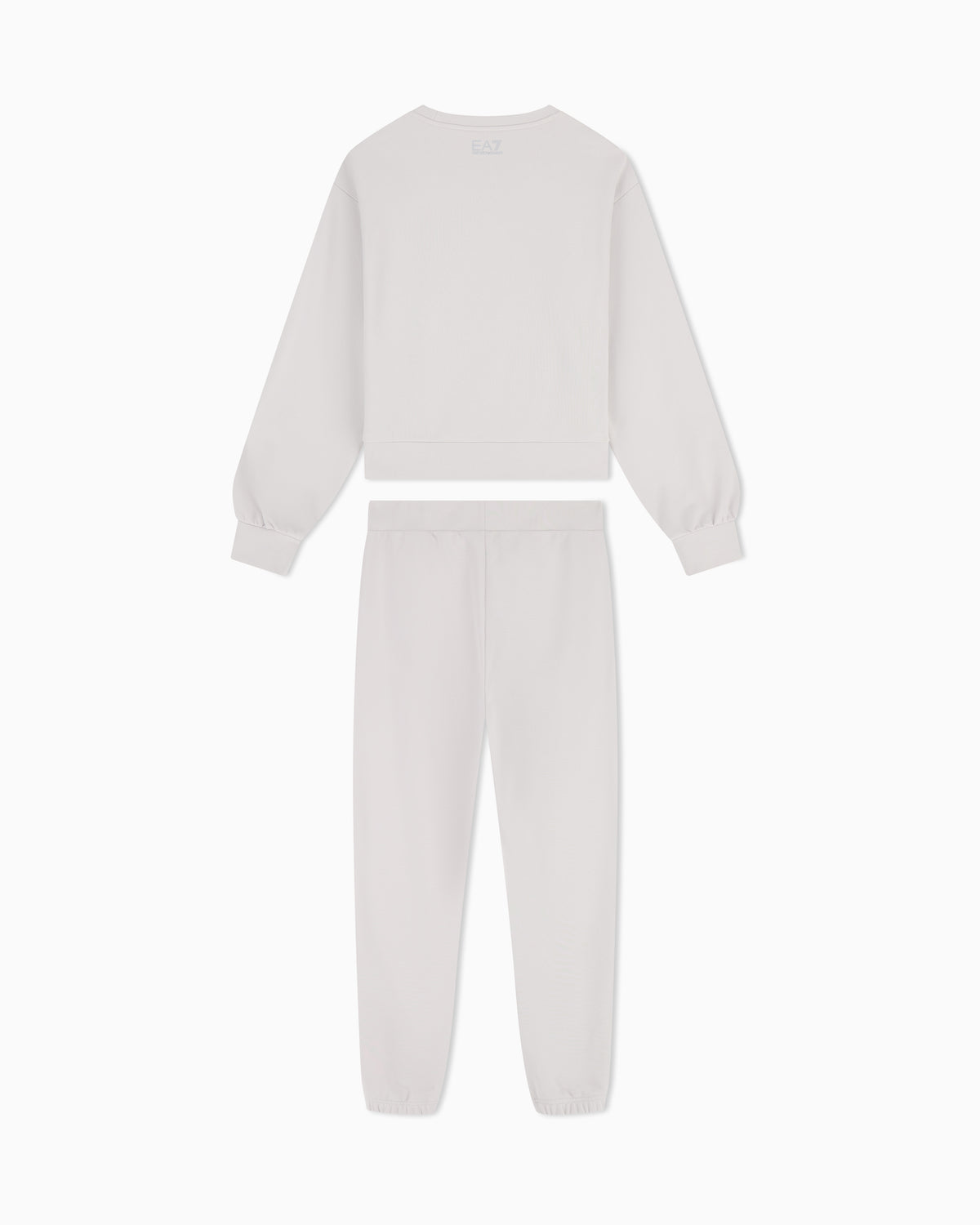 EA7 Tracksuit regular fit cotton jersey with studs