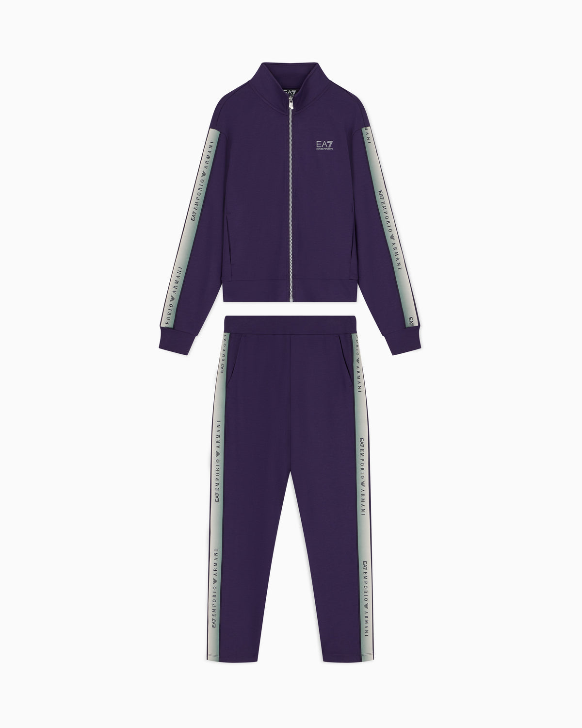 EA7 Tracksuit Natural Ventus 7 regular fit in cotton and modal