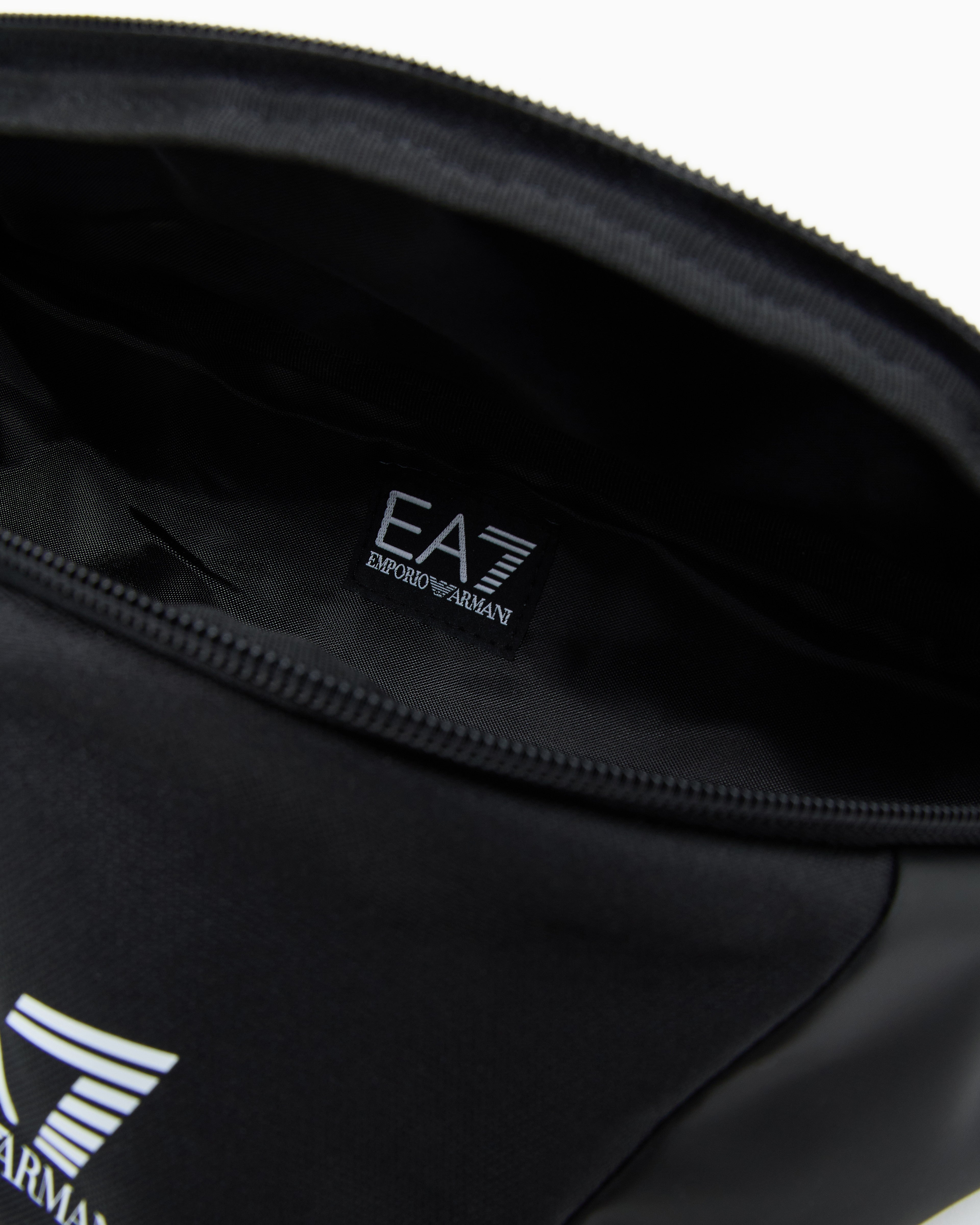 EA7 Train Core belt bag with EA7 logo