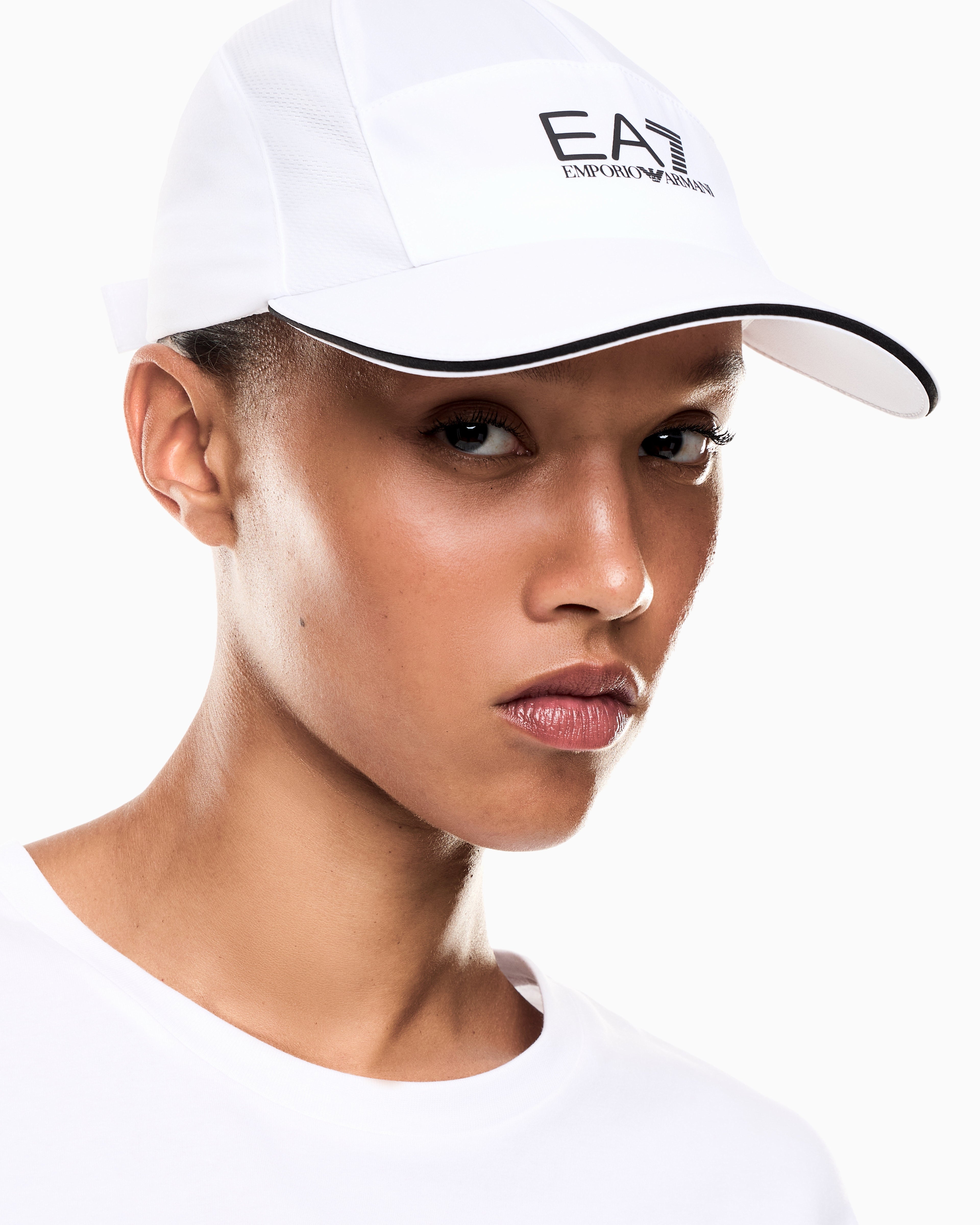 EA7 Outdoor cap in technical fabric and mesh Tennis Pro
