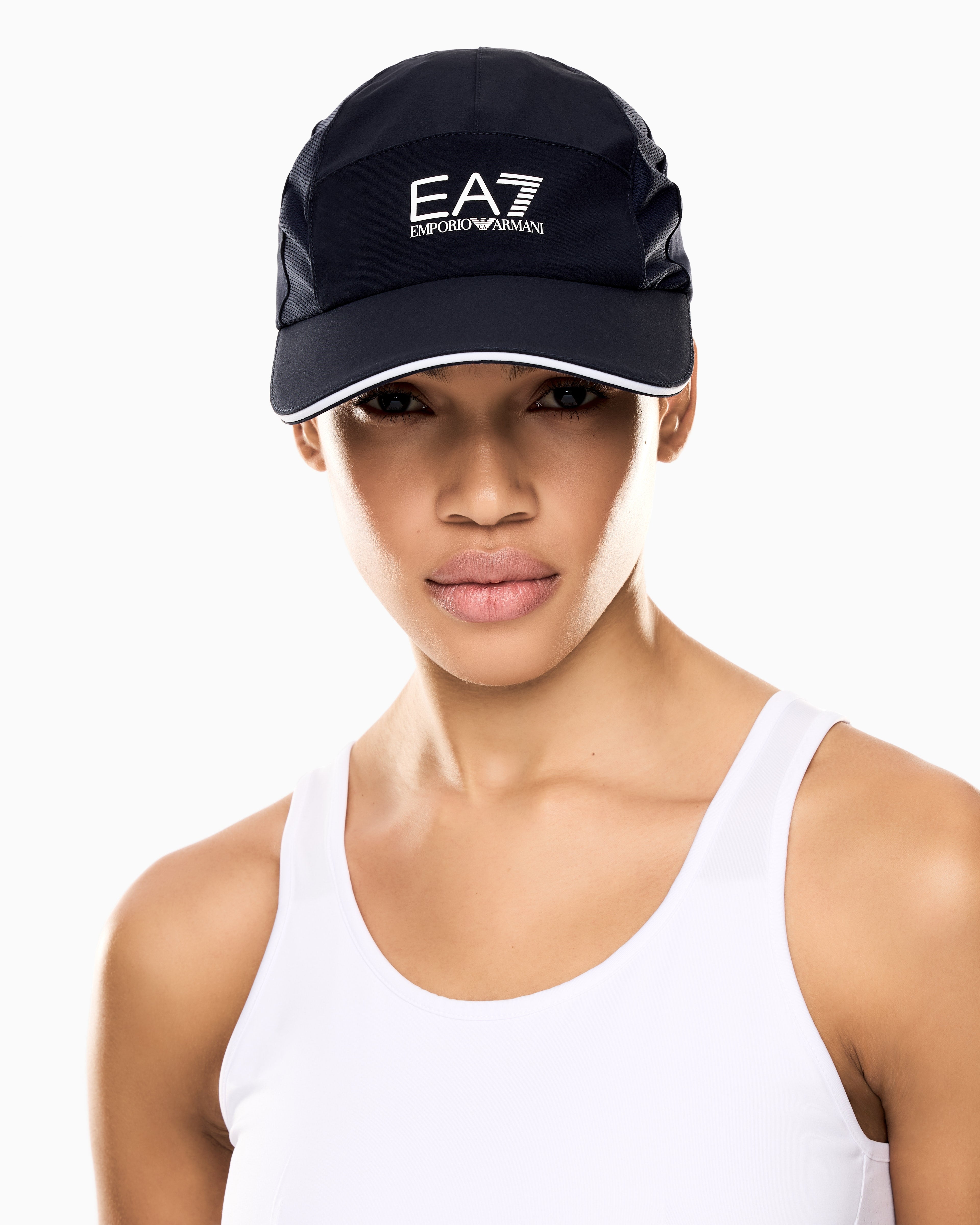 EA7 Outdoor cap in technical fabric and mesh Tennis Pro