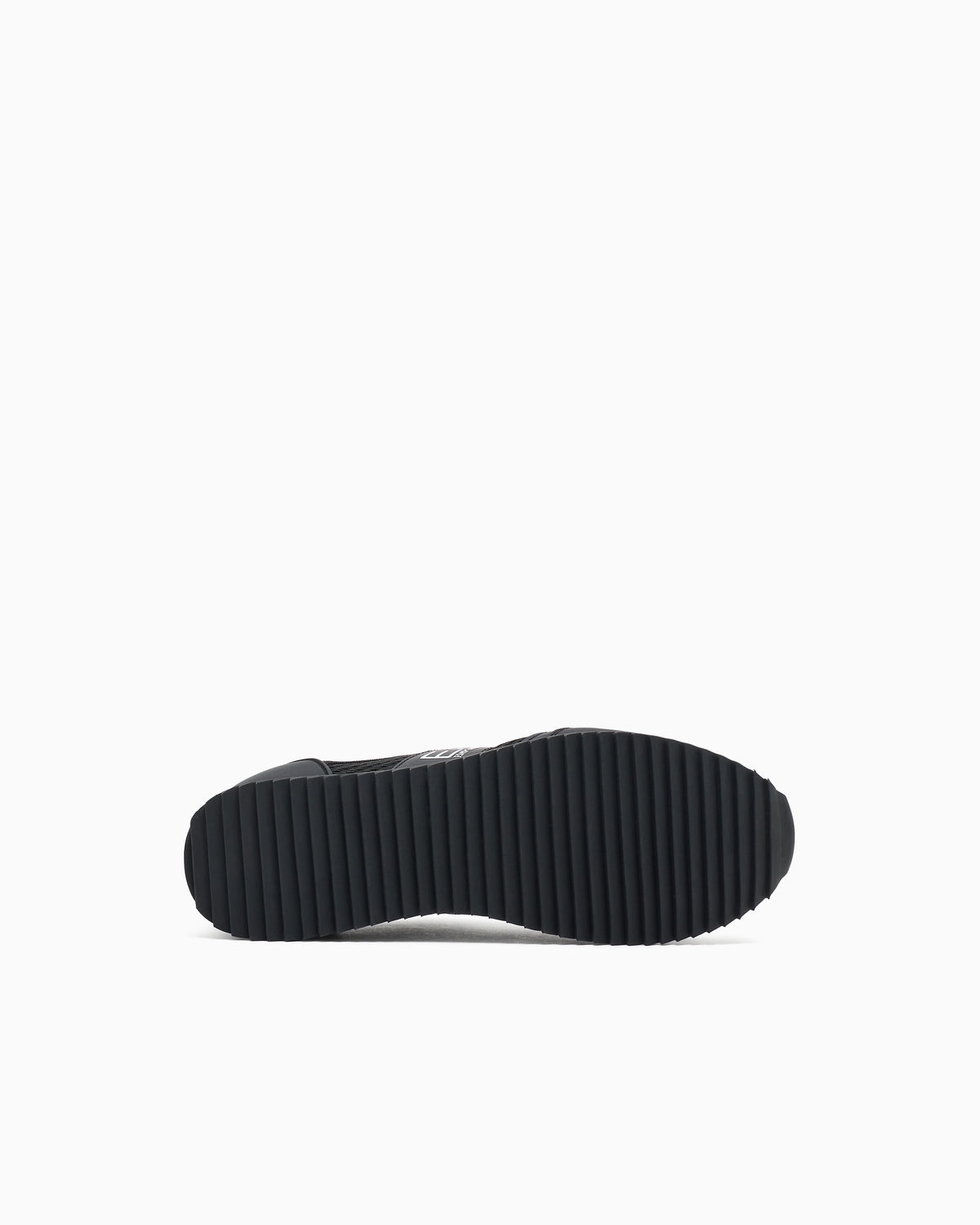 Ea7 Black And White Laces Sneakers Black