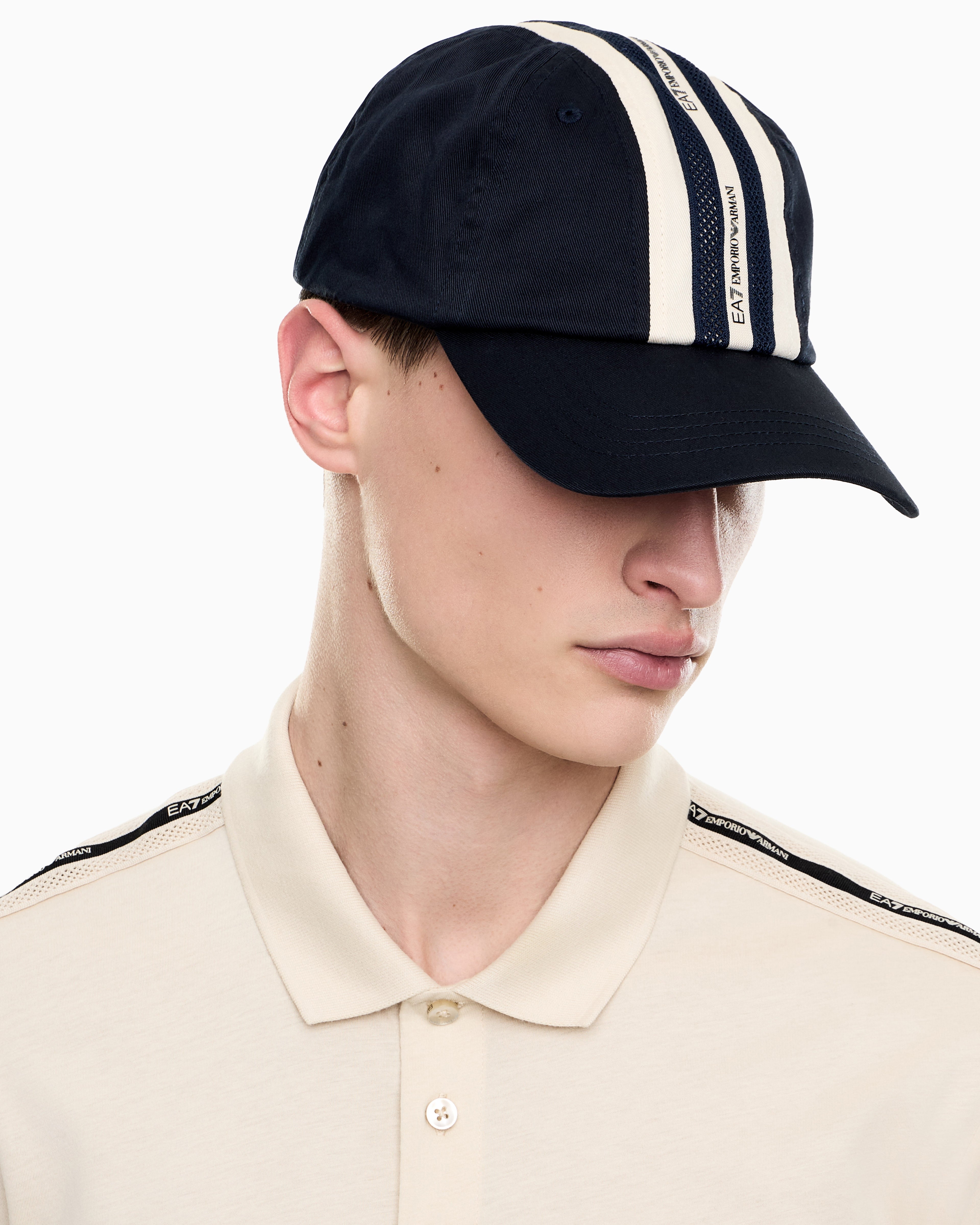 EA7 Cotton baseball cap