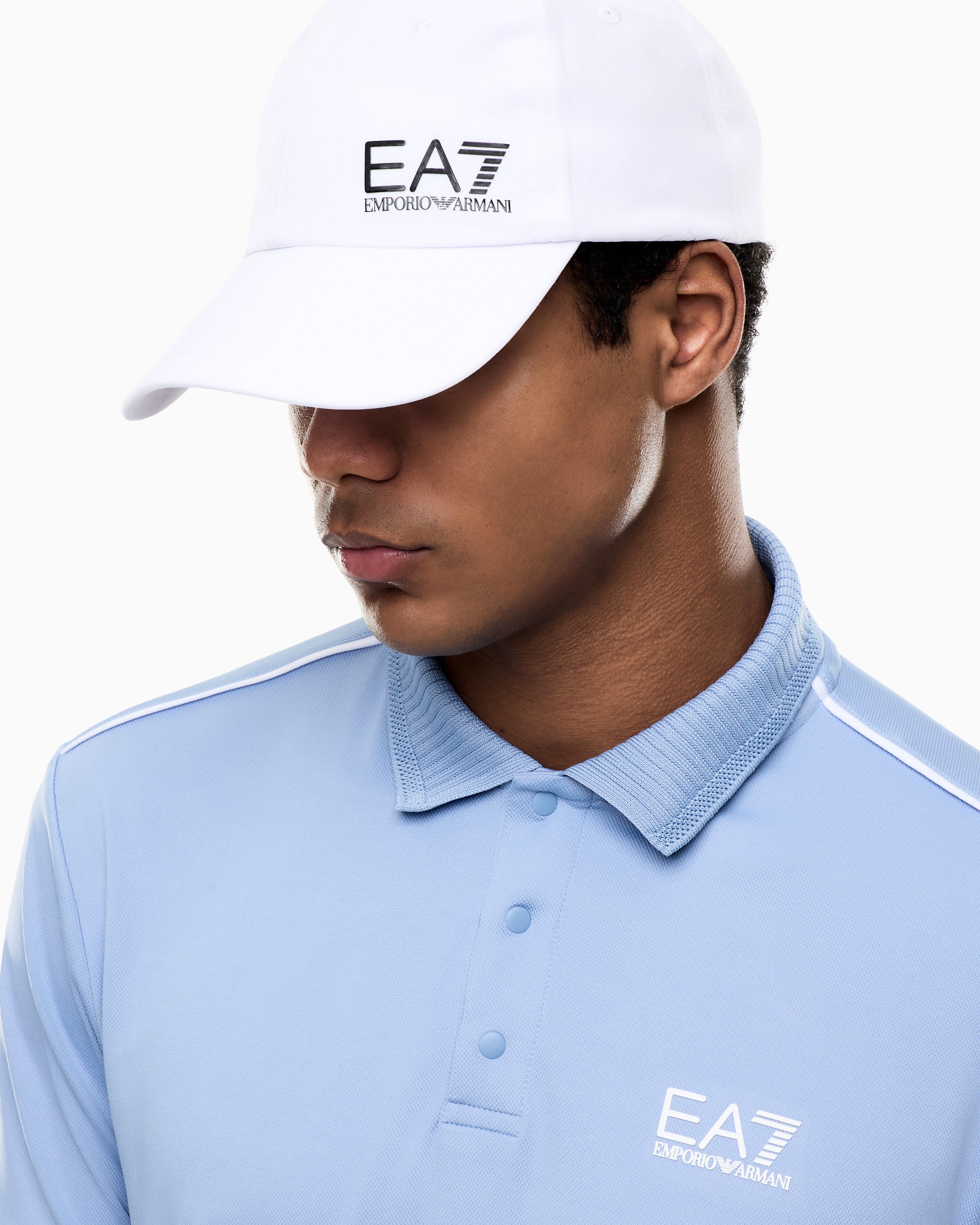 EA7 Baseball hat Tennis Pro in stretch fabric with cotton lining
