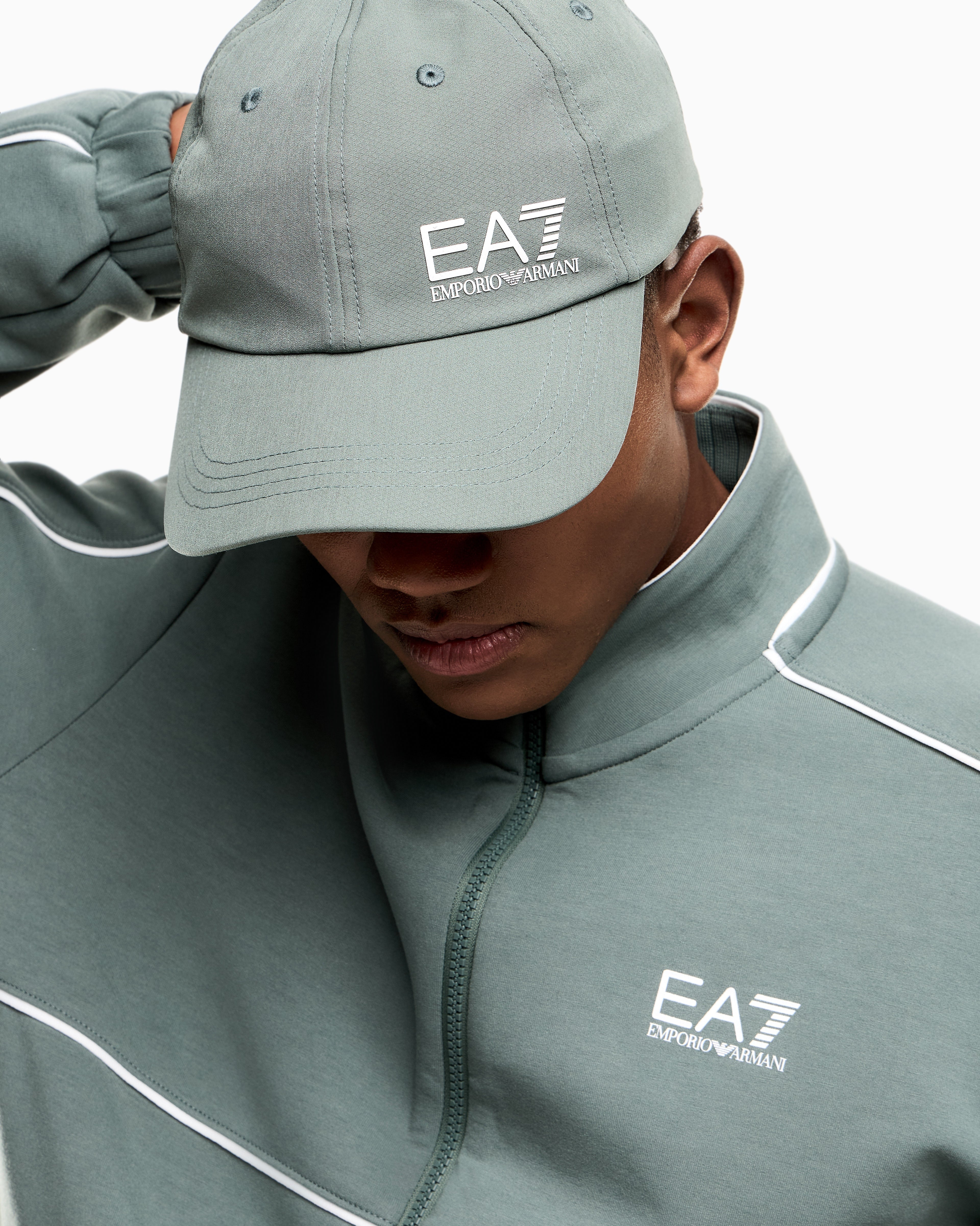 EA7 Baseball hat Tennis Pro in stretch fabric with cotton lining
