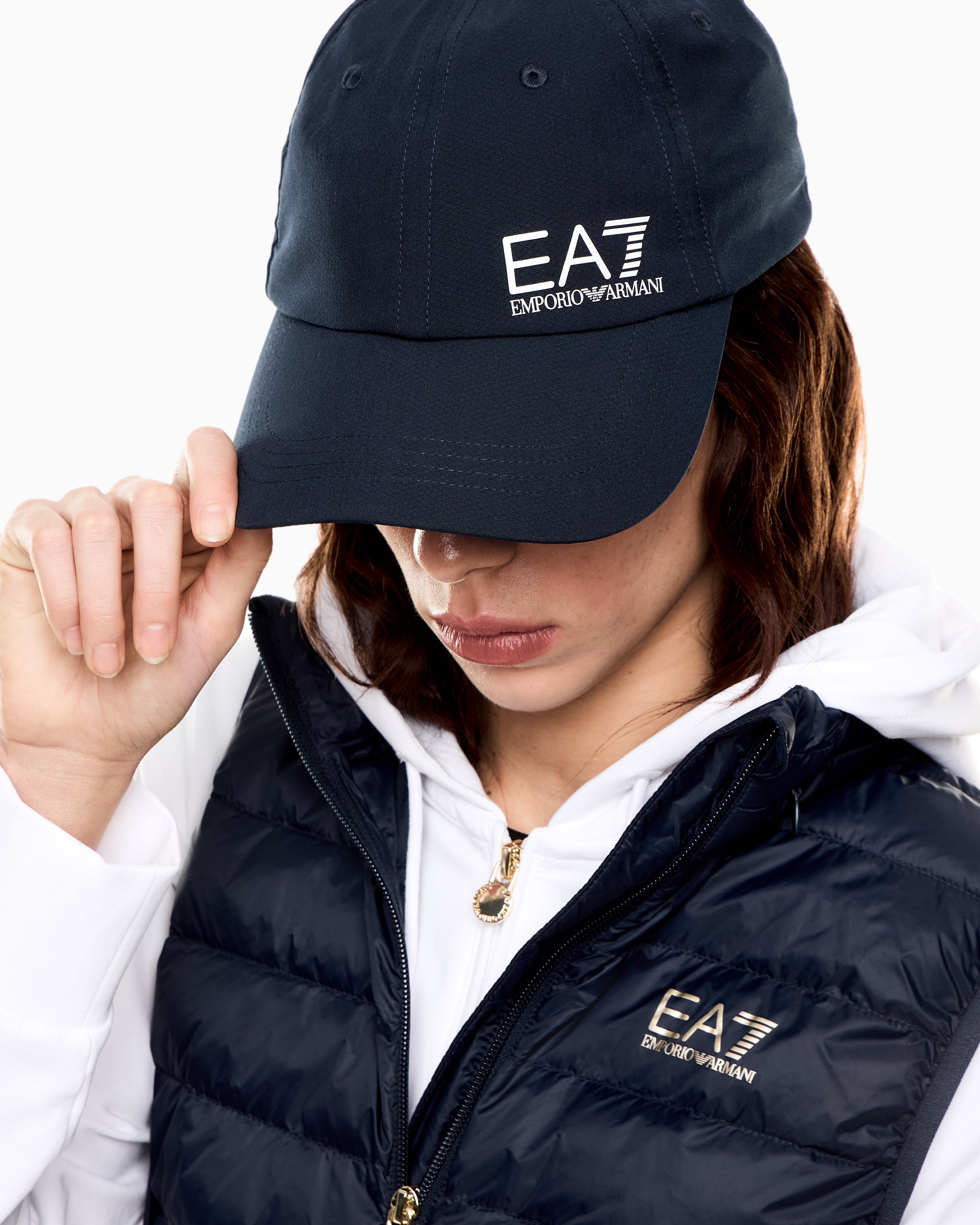 EA7 Baseball hat Tennis Pro in stretch fabric with cotton lining