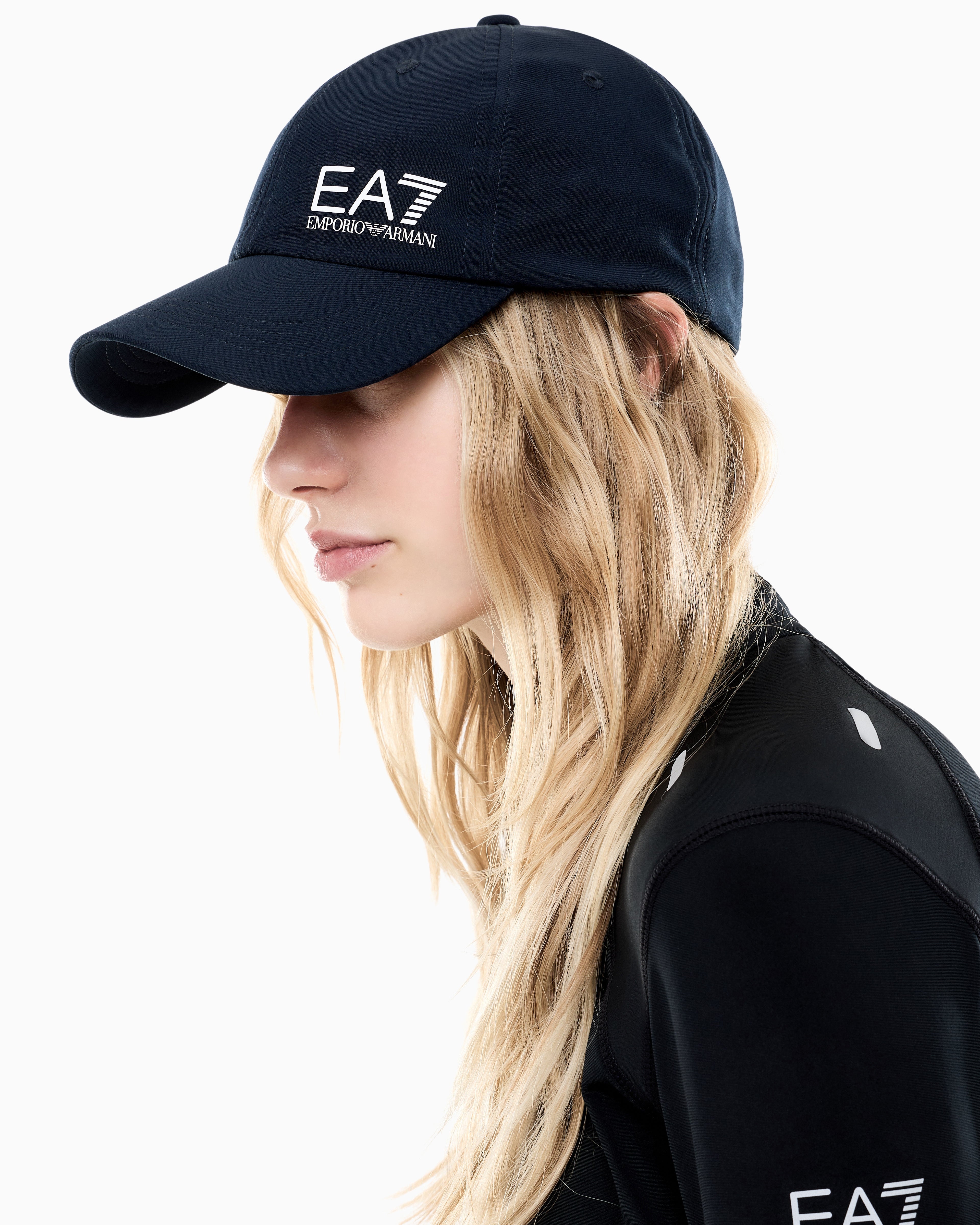 EA7 Baseball hat Tennis Pro in stretch fabric with cotton lining