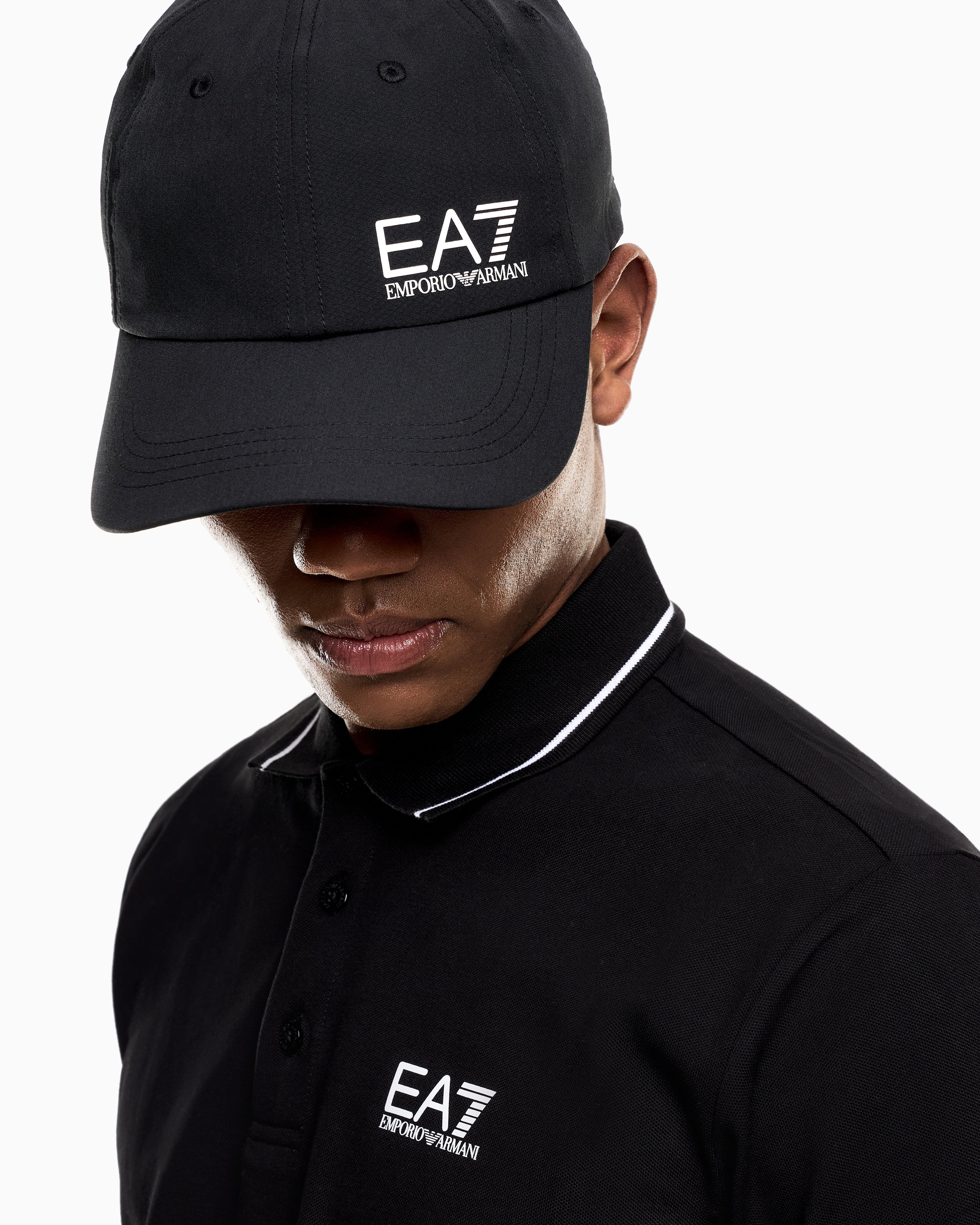 EA7 Baseball hat Tennis Pro in stretch fabric with cotton lining