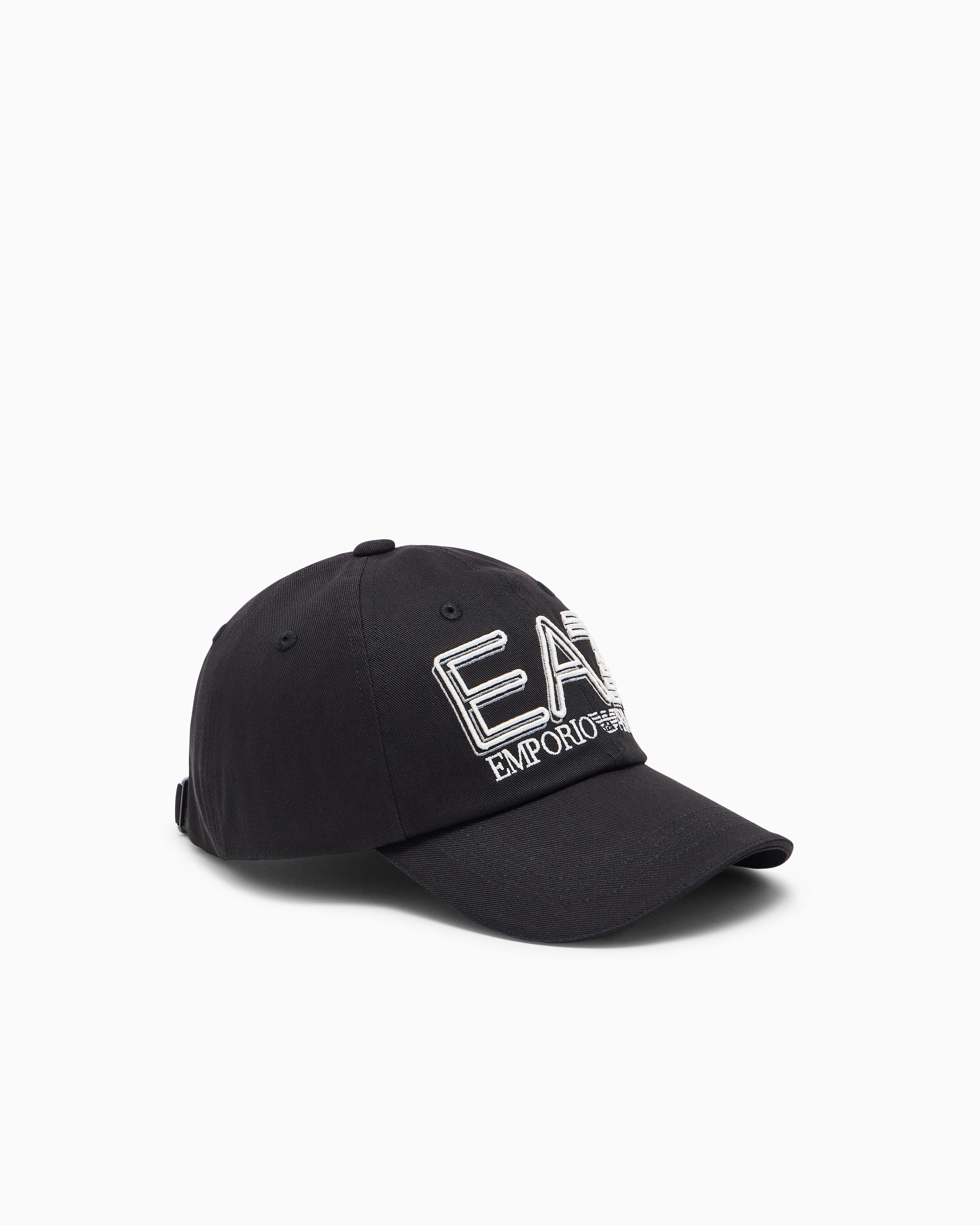 EA7 Cotton Baseball Hat with Visor