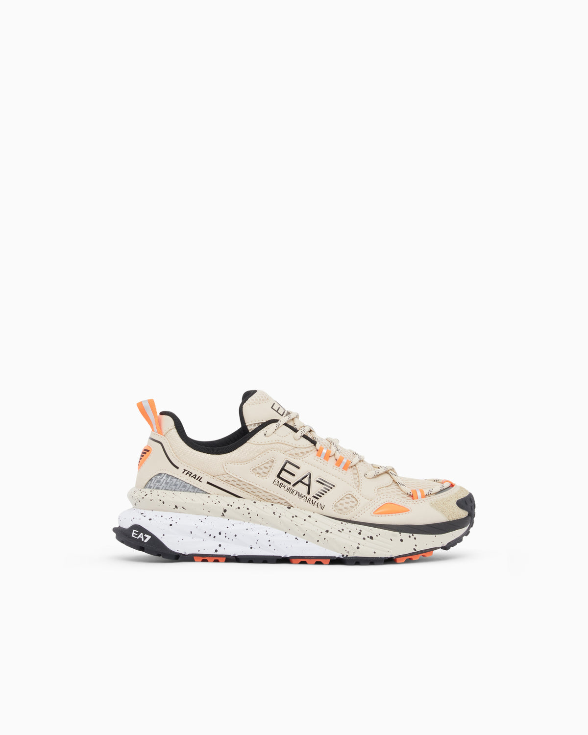 Ea7 Sneakers Crusher Sonic Trail 2.0 In Breathable Mesh Beige