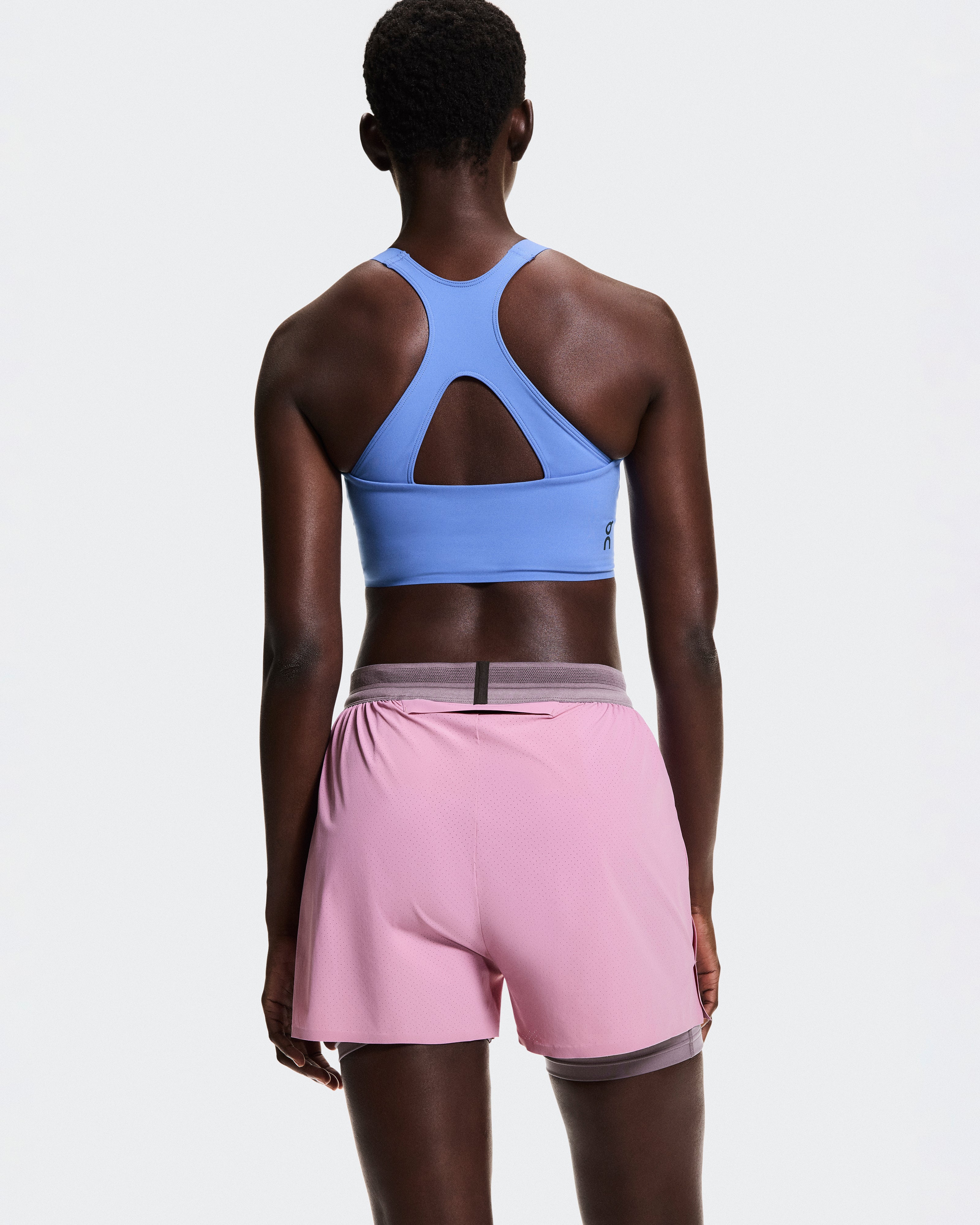 On 3" Performance 2/1 Shorts Sakura | Dewberry (Women'S)