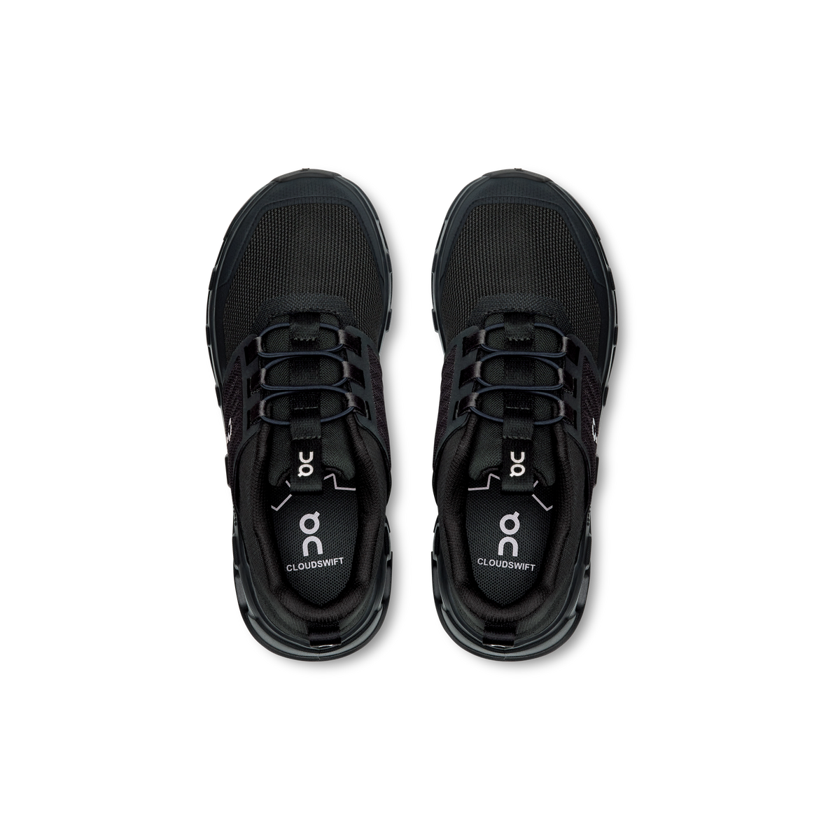 On Cloudswift Kids All Black