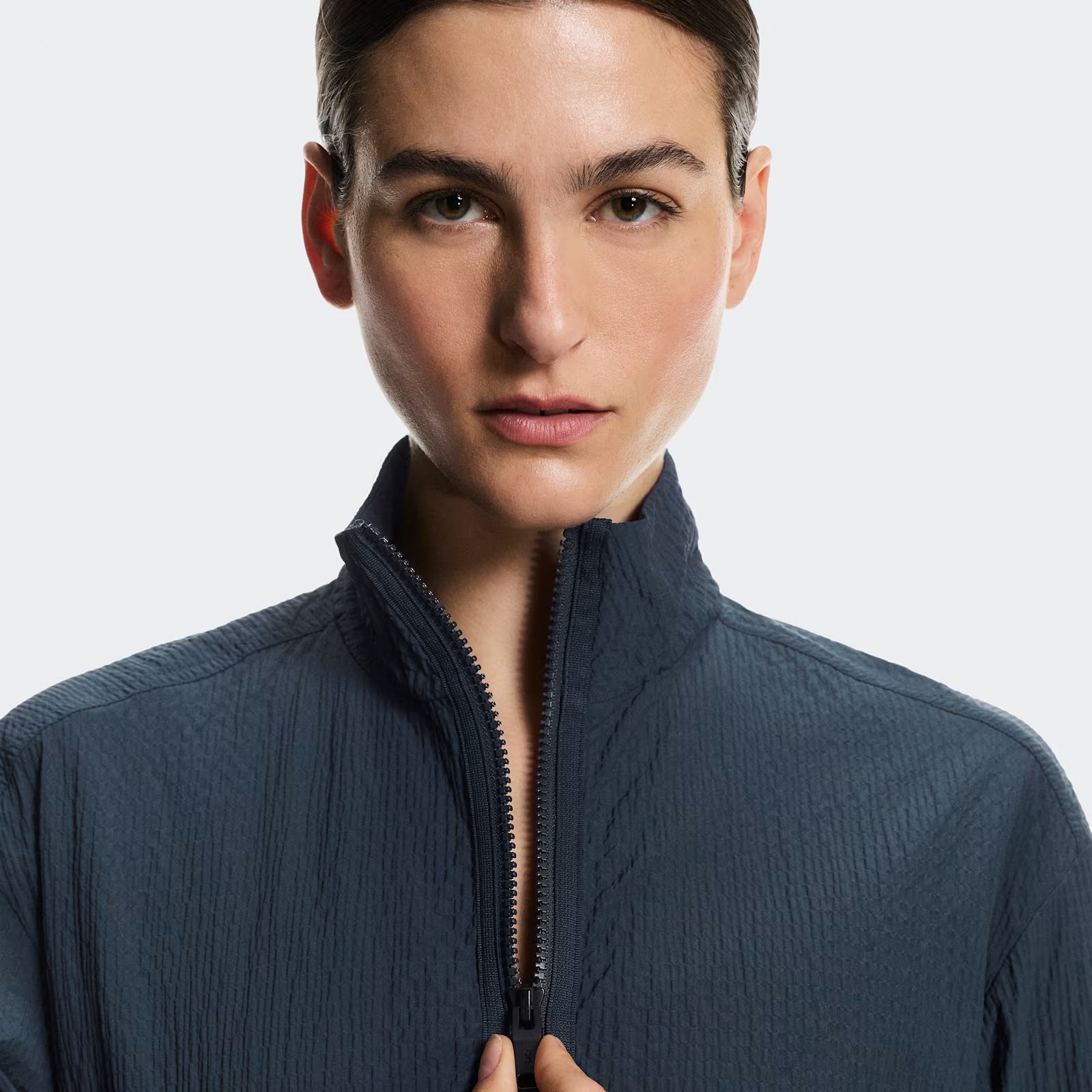 On Courtside 1/2 Zip Eaze Midnight (Women'S)