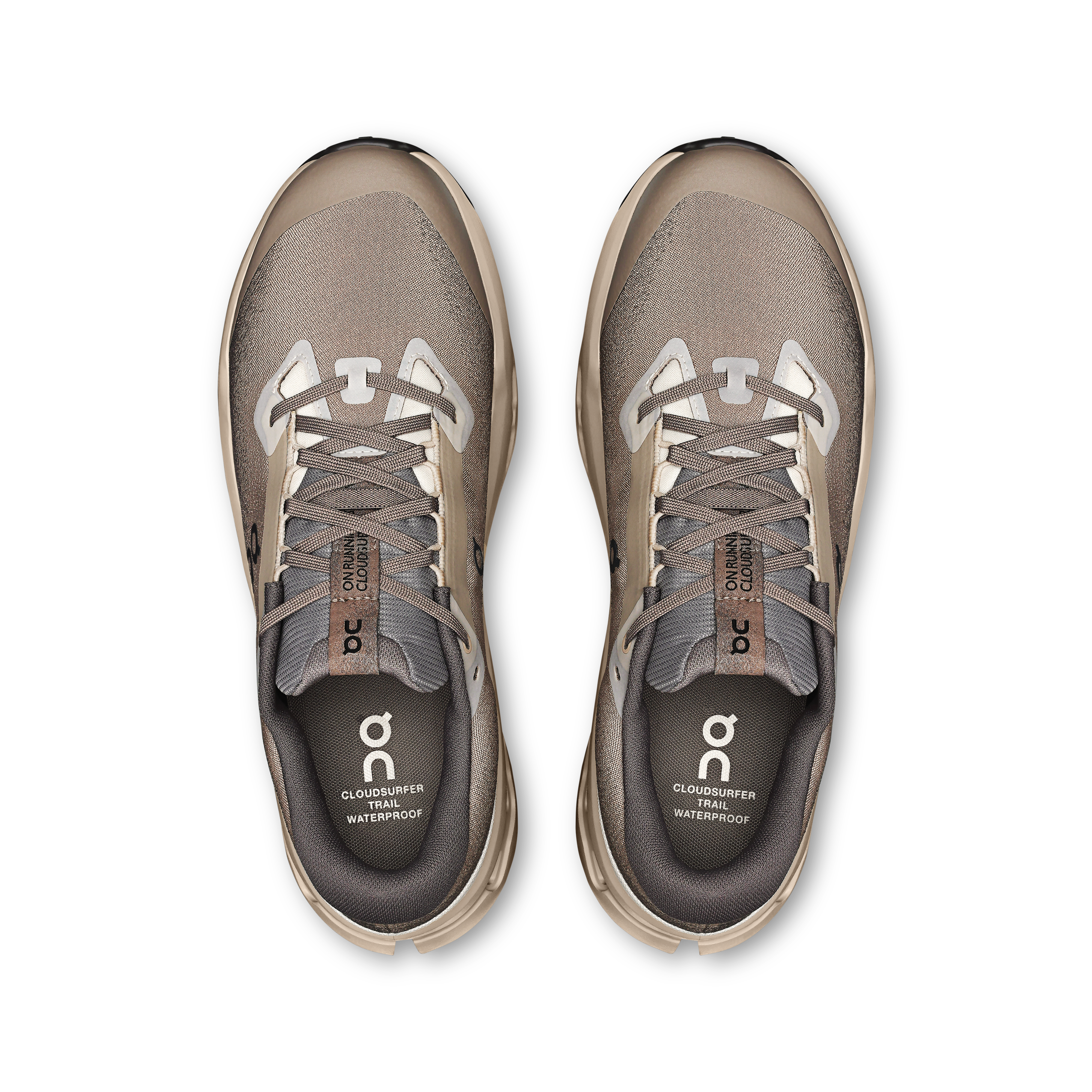 on running cloudsurfer trail 2 waterproof cinder desert