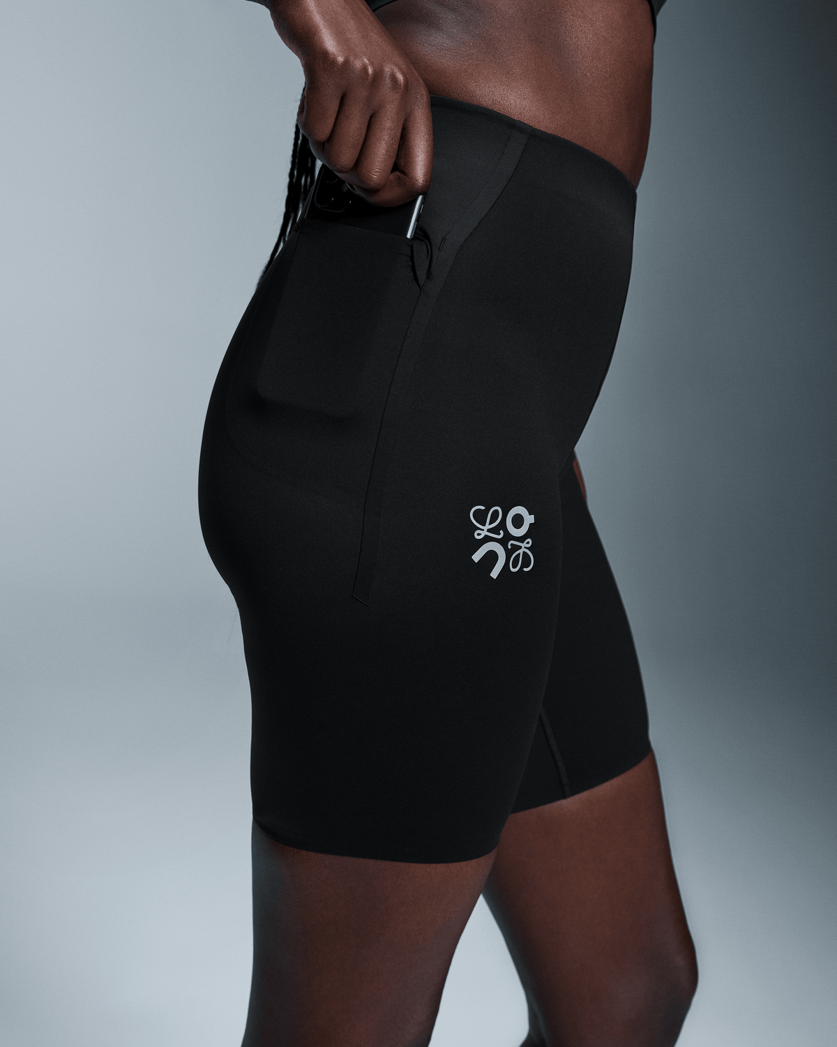 On Active Shorts Loewe Black (Women'S)