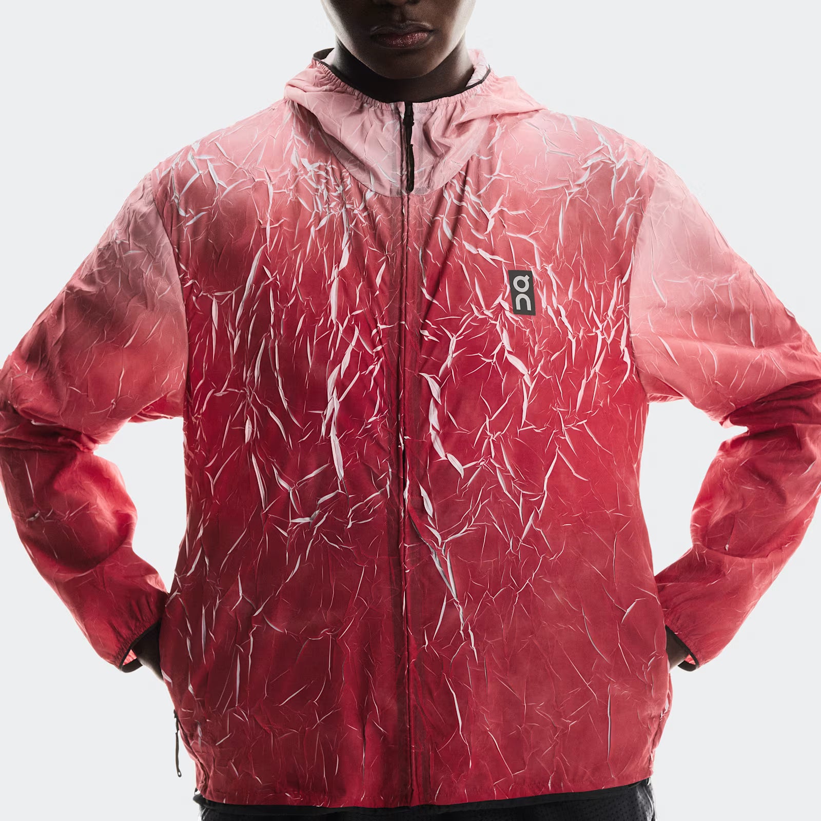 On Pace Run Jacket Red (Women'S)