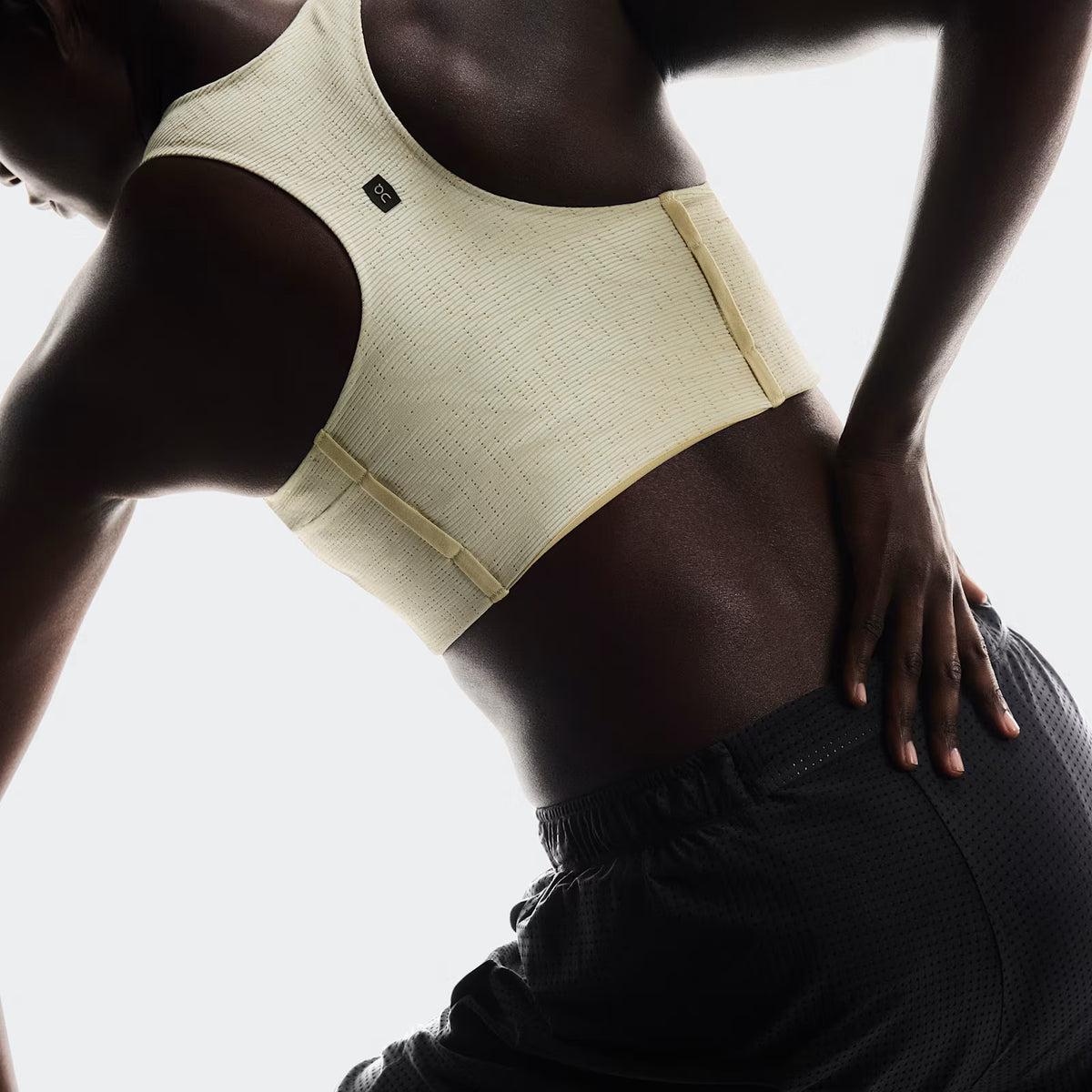 On Pace Pocket Bra Taupe (Women'S)