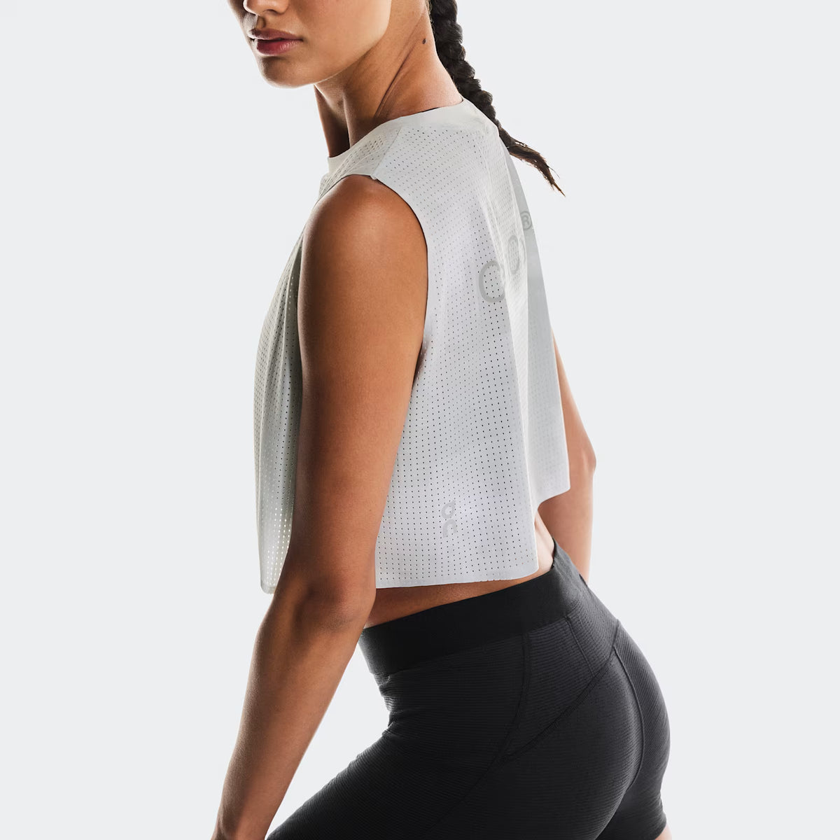 On Pace Tank Glacier | White (Women'S)