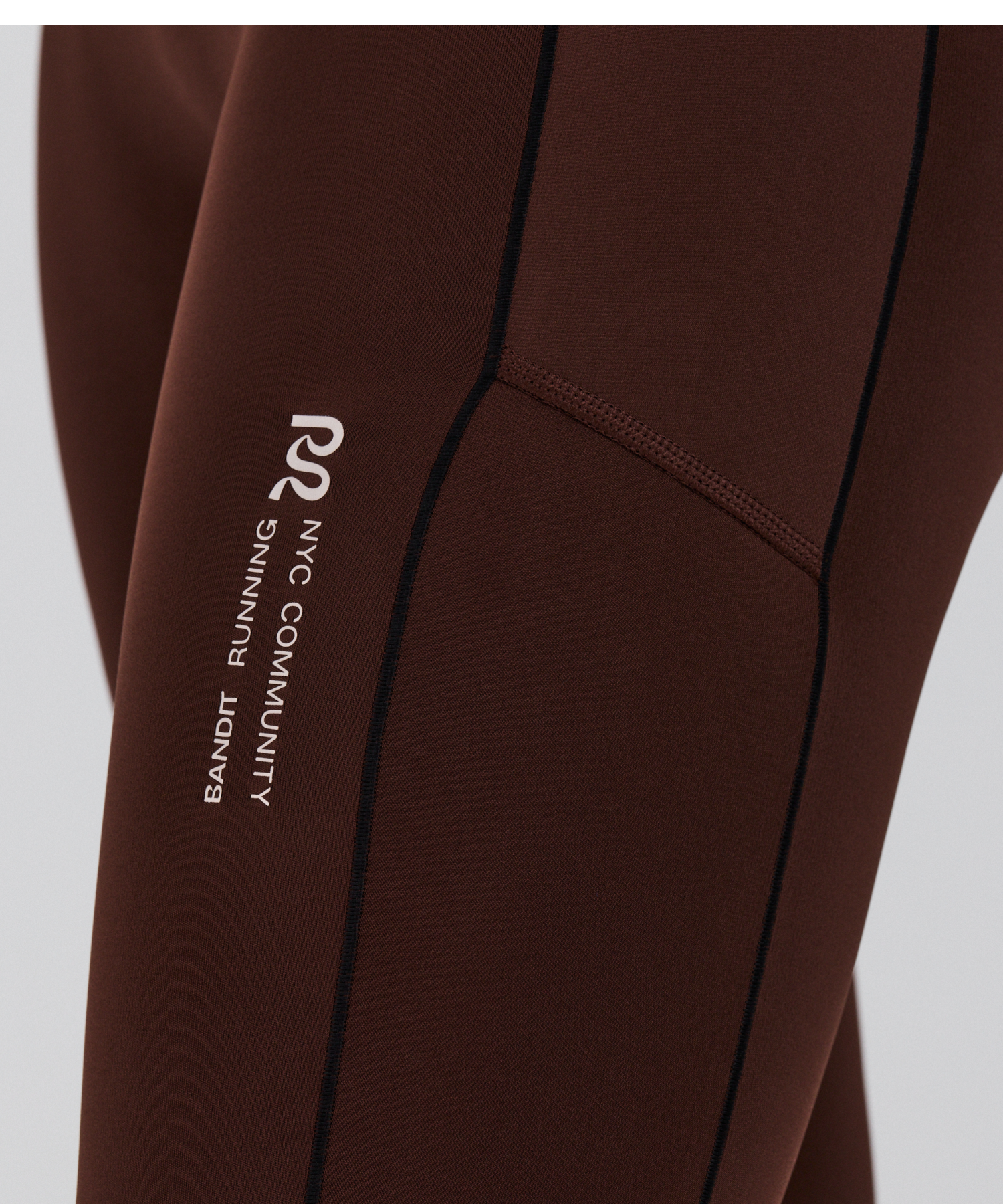Bandit Womens Stamina V High Waist Leggings Cacao