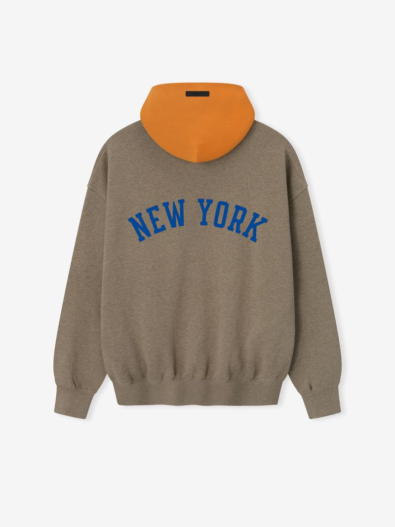 Essentials Knicks Sport Hoodie Homestead Heather/Orange