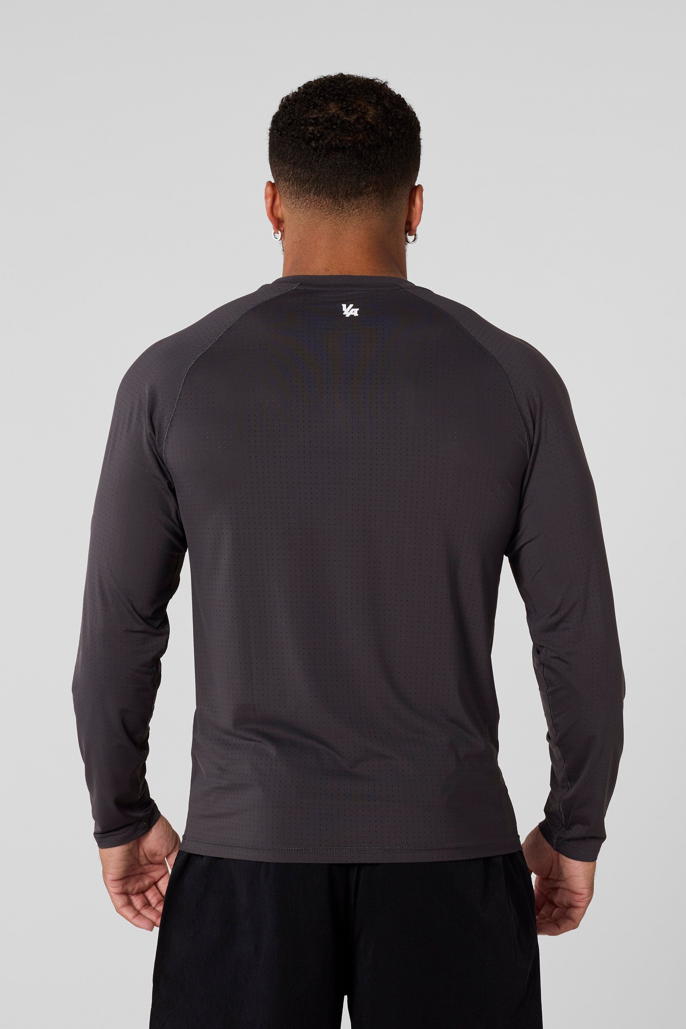 YoungLA 8013 - Aeromesh Longsleeves Charcoal