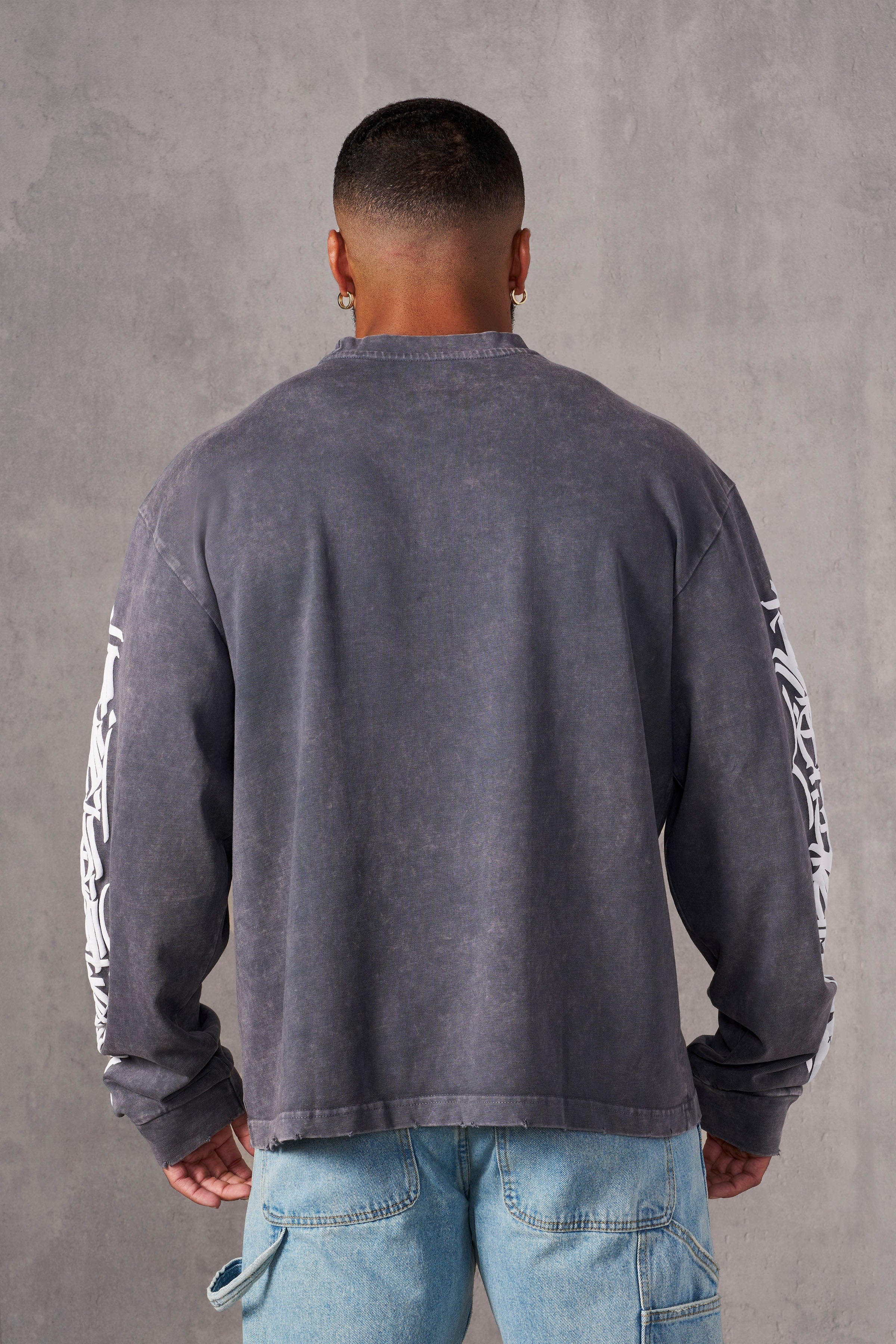 YoungLA 8021 - Aura Longsleeves Grey Wash