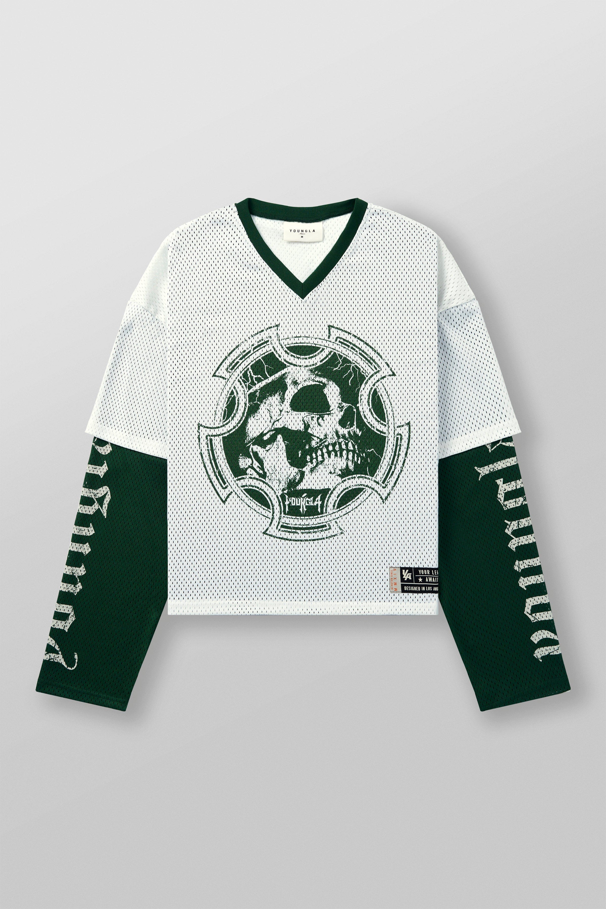 YoungLA 8035 - Sinister Longsleeve Jersey Off-White