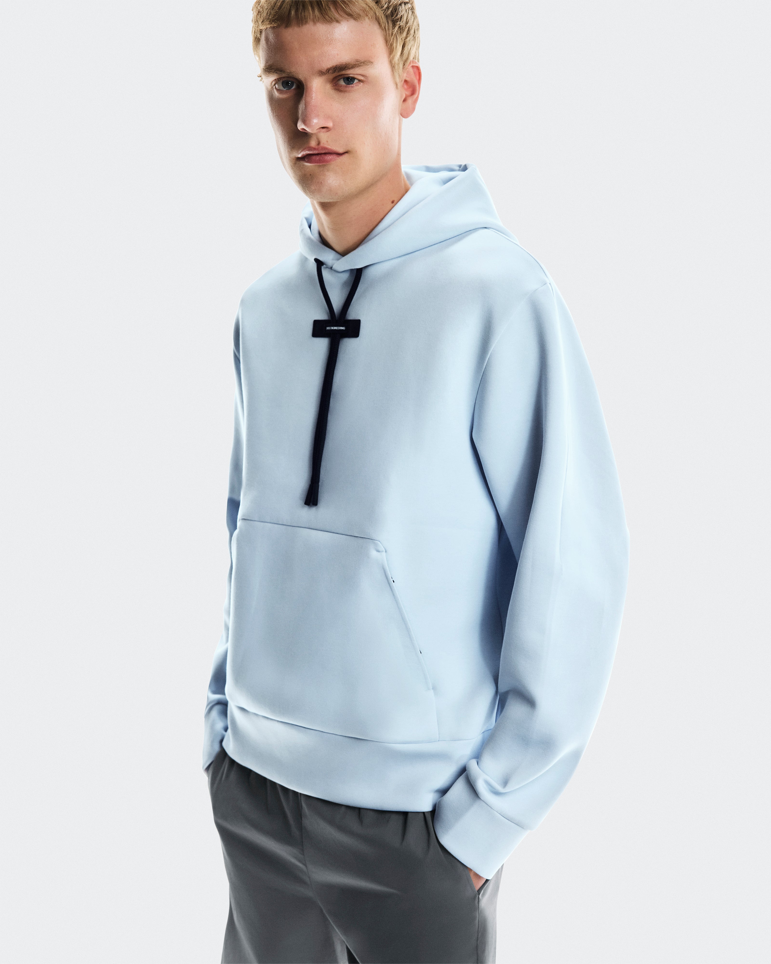 On Focus Tech Hoodie Arctic