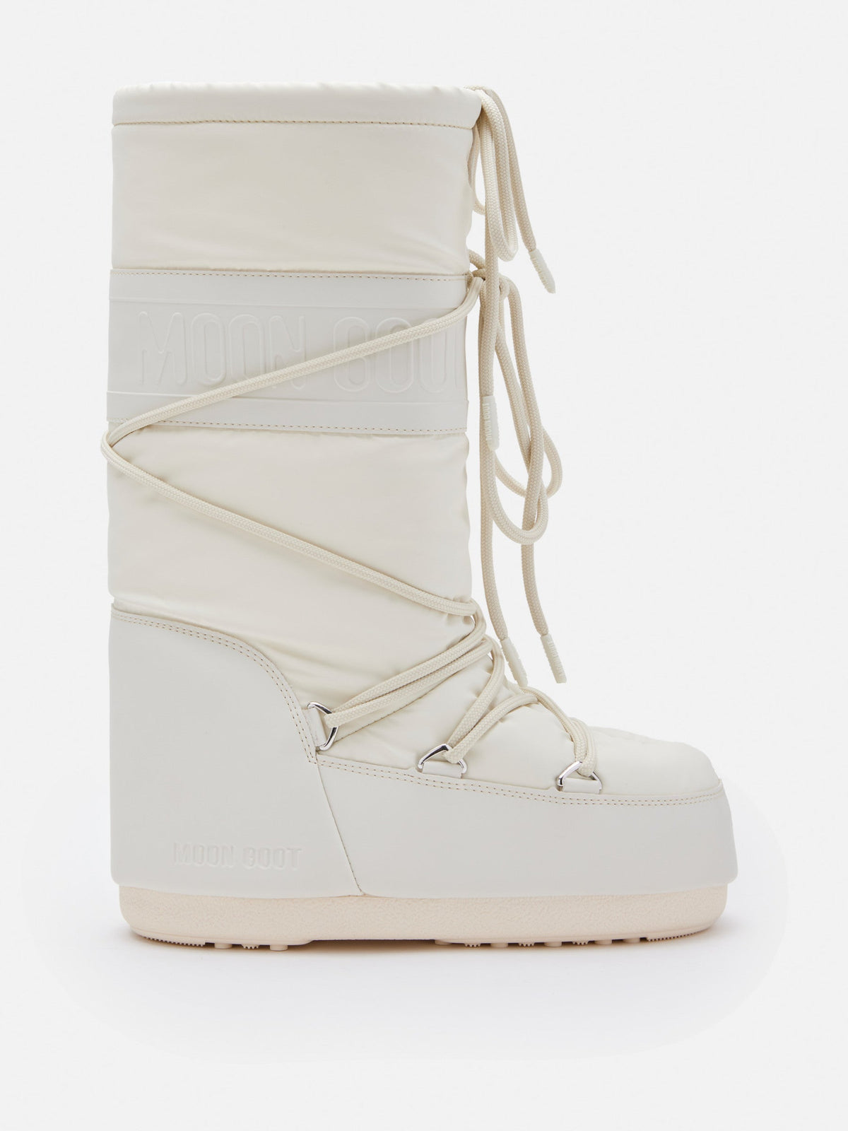 Moon Boot ICON Cream Rubber Boots
