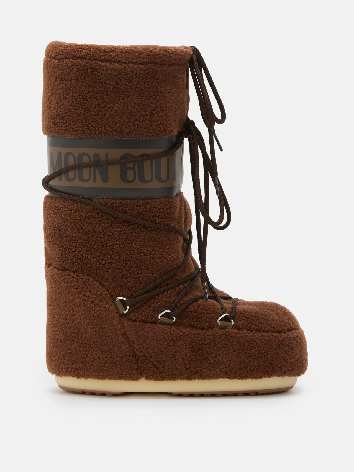 Moon Boot ICON Brown Fleece Boots
