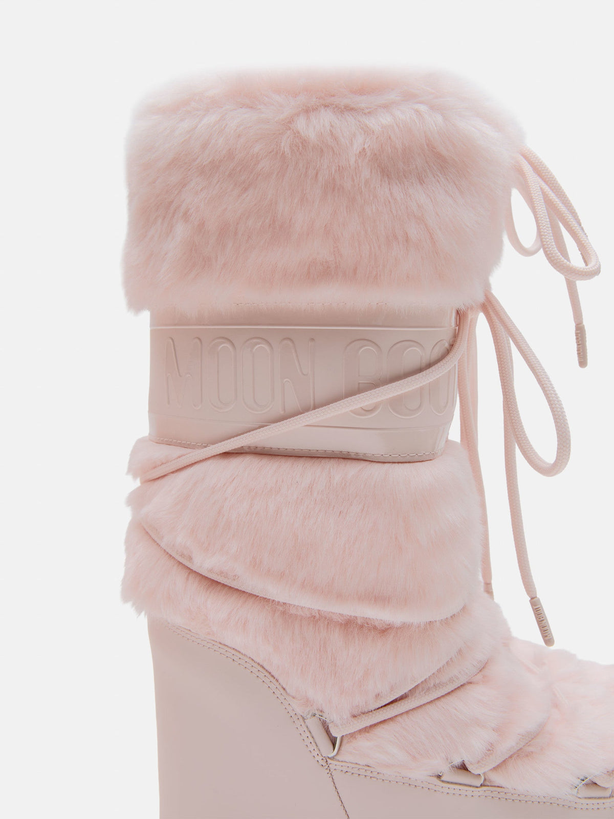 Moon Boot ICON PINK FAUX-FUR Boots