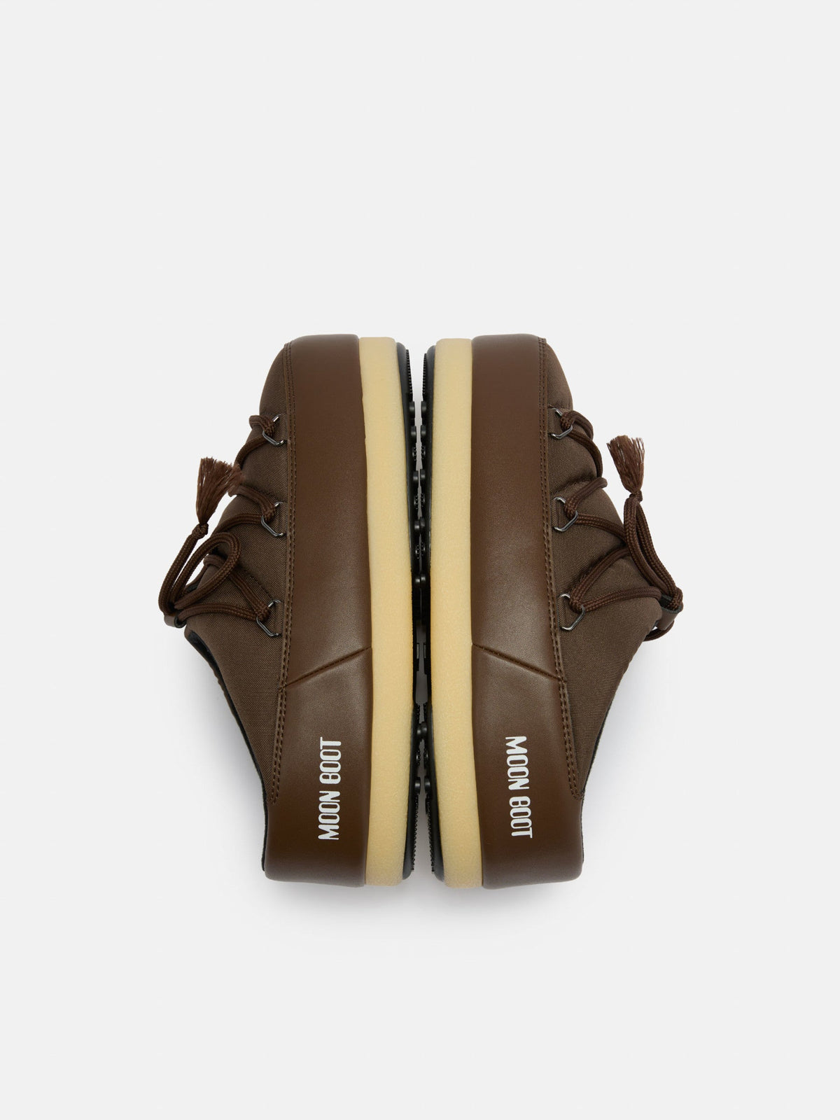 Moon Boot EVX Brown Nylon Mules