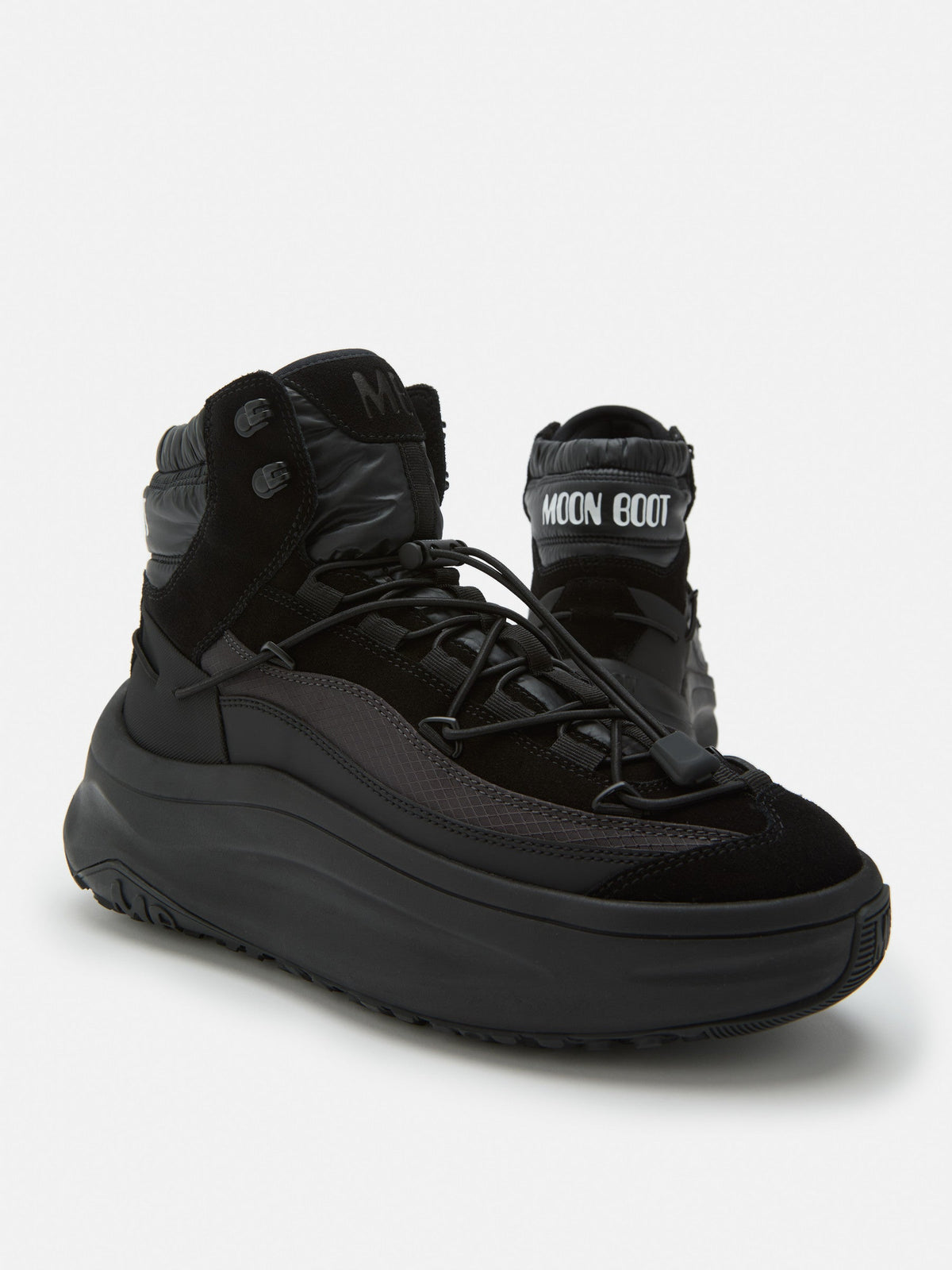 Moon Boot Moon247 Xlace MID Black Sneakers