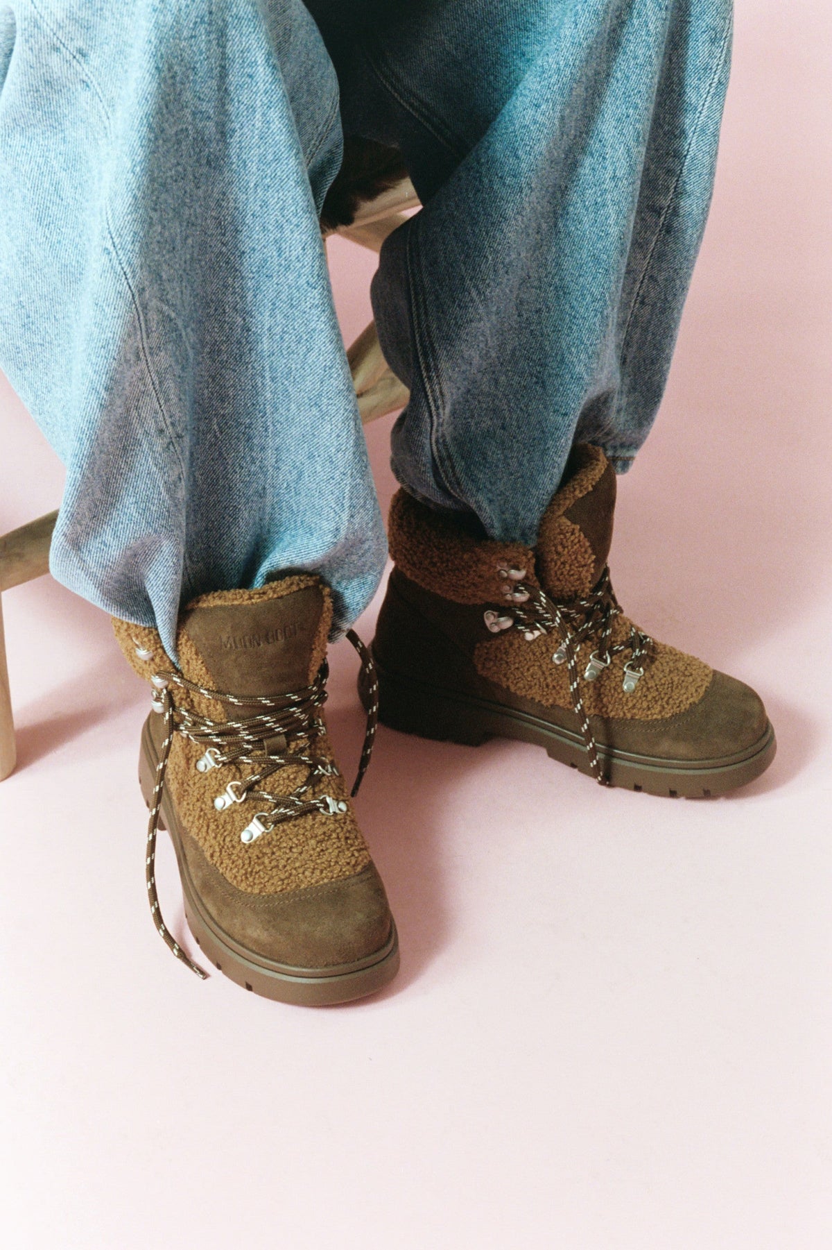 Combat BOOT Brown Fleece