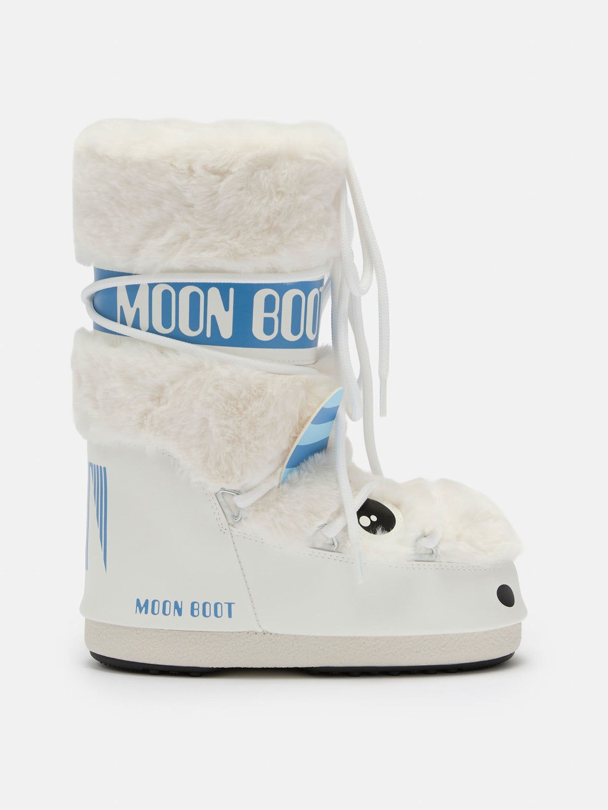 Moon Boot ICON Little YETI White Boots