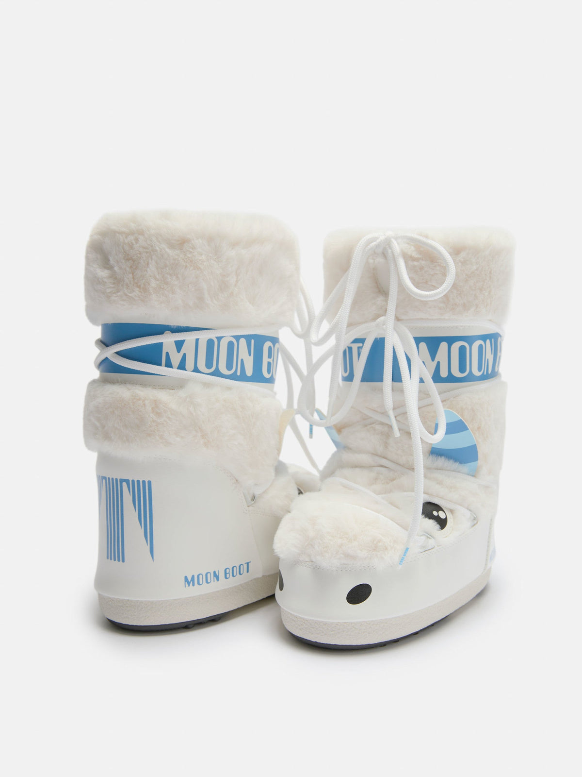 Moon Boot ICON Little YETI White Boots