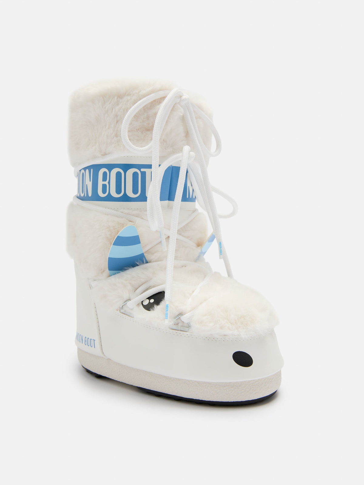Moon Boot ICON Little YETI White Boots