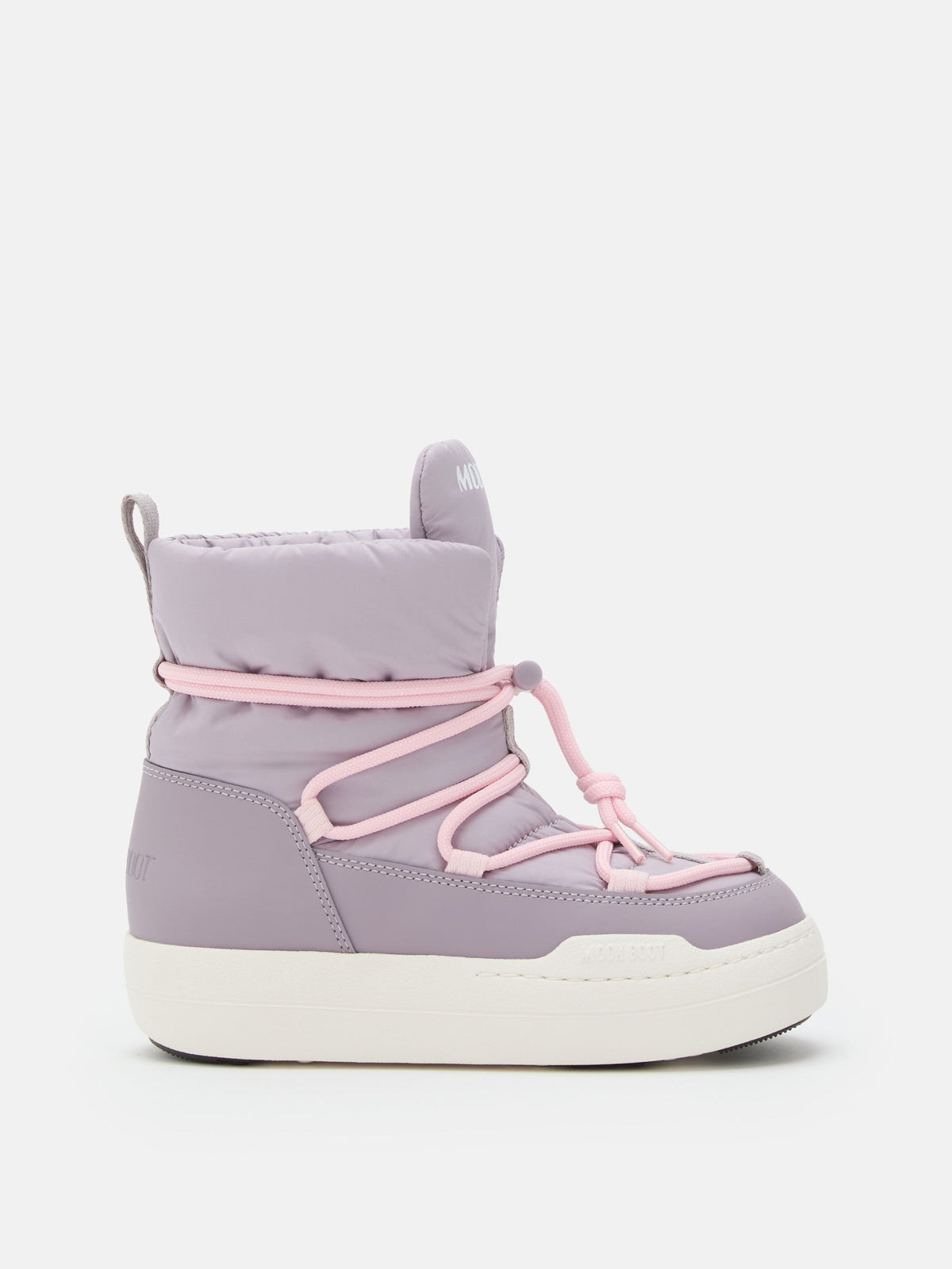 Moon Boot Junior PARK LACE MID Lilac Boots