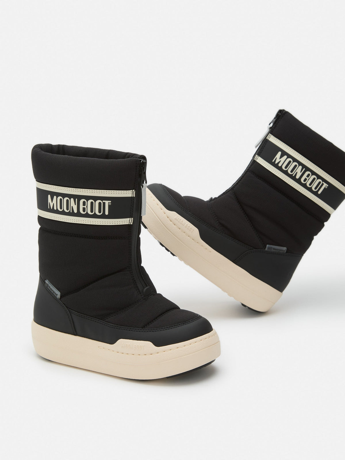 Moon Boot Junior PARK ZIP HIGH Black Boots