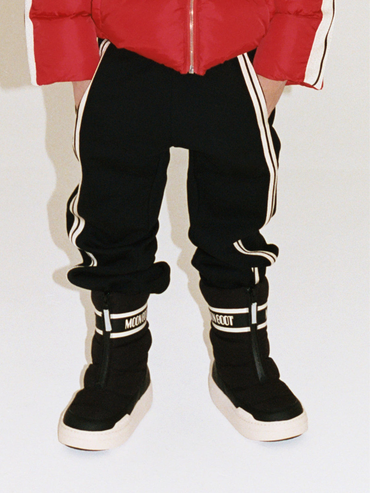 Moon Boot Junior PARK ZIP HIGH Black Boots