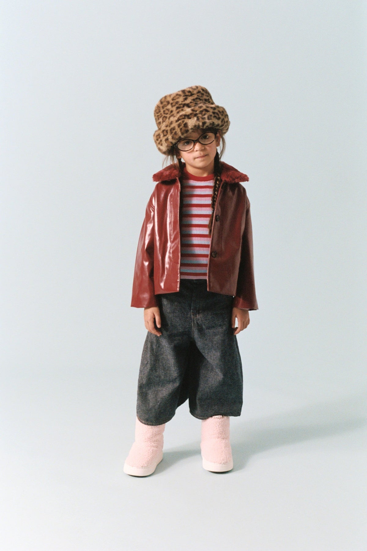Moon Boot Junior Spark TUBE MID PINK Fleece