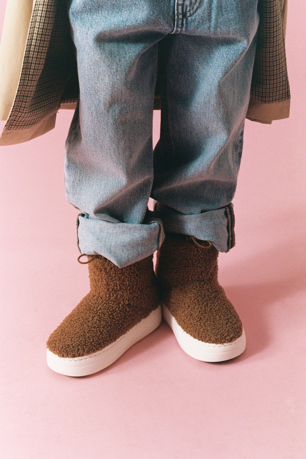 Moon Boot Junior Spark TUBE MID Brown Fleece