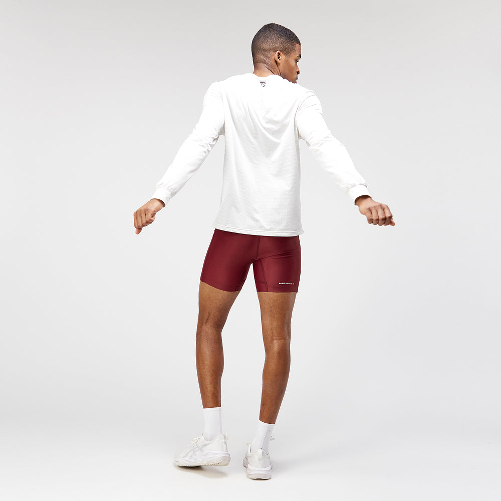 Bandit Nanomesh Performance Long Sleeve Unisex White