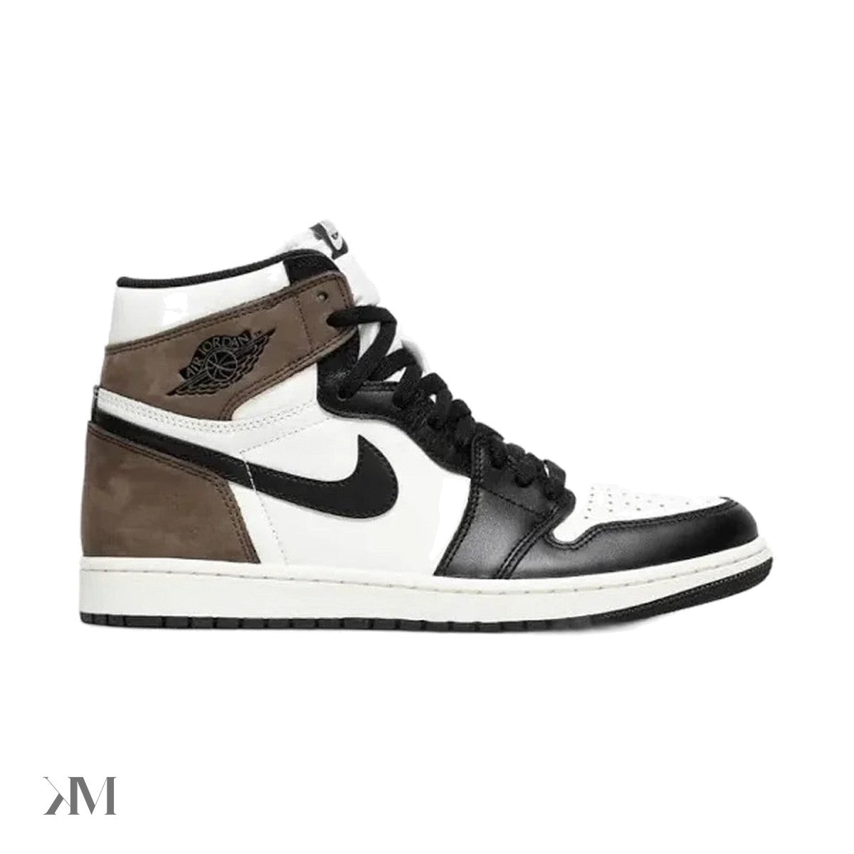 Air Jordan 1 Retro High OG Dark Mocha, side profile